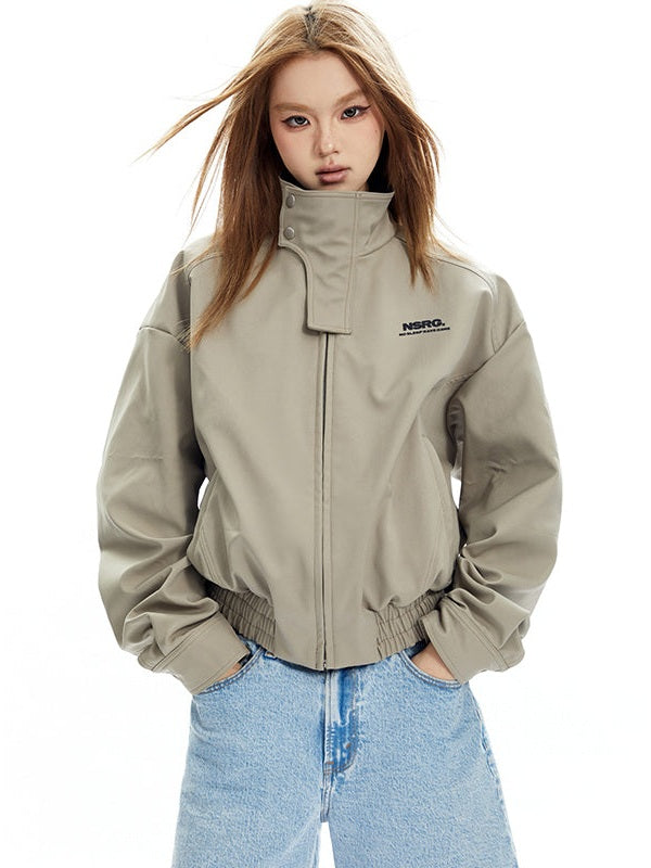 Japanese Streetwear vs Korean Streetwear style guide cover featuring a high-collar bomber jacket