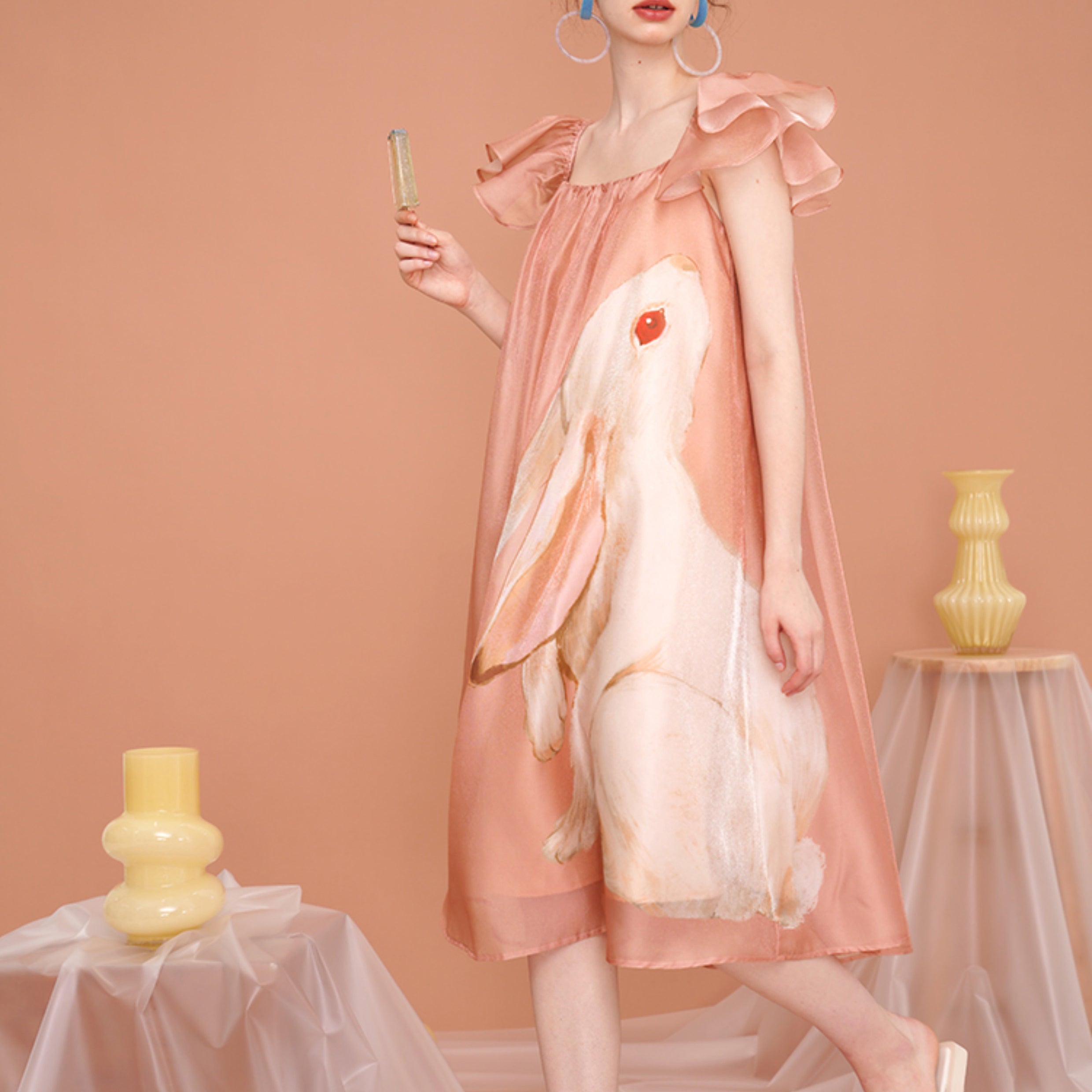 Enchanted Forest Rabbit Dress - chiclara
