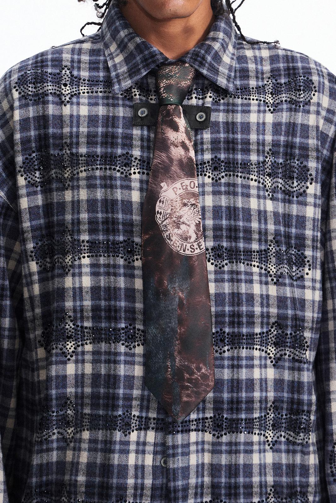 Men's Mercerized Satin Tie