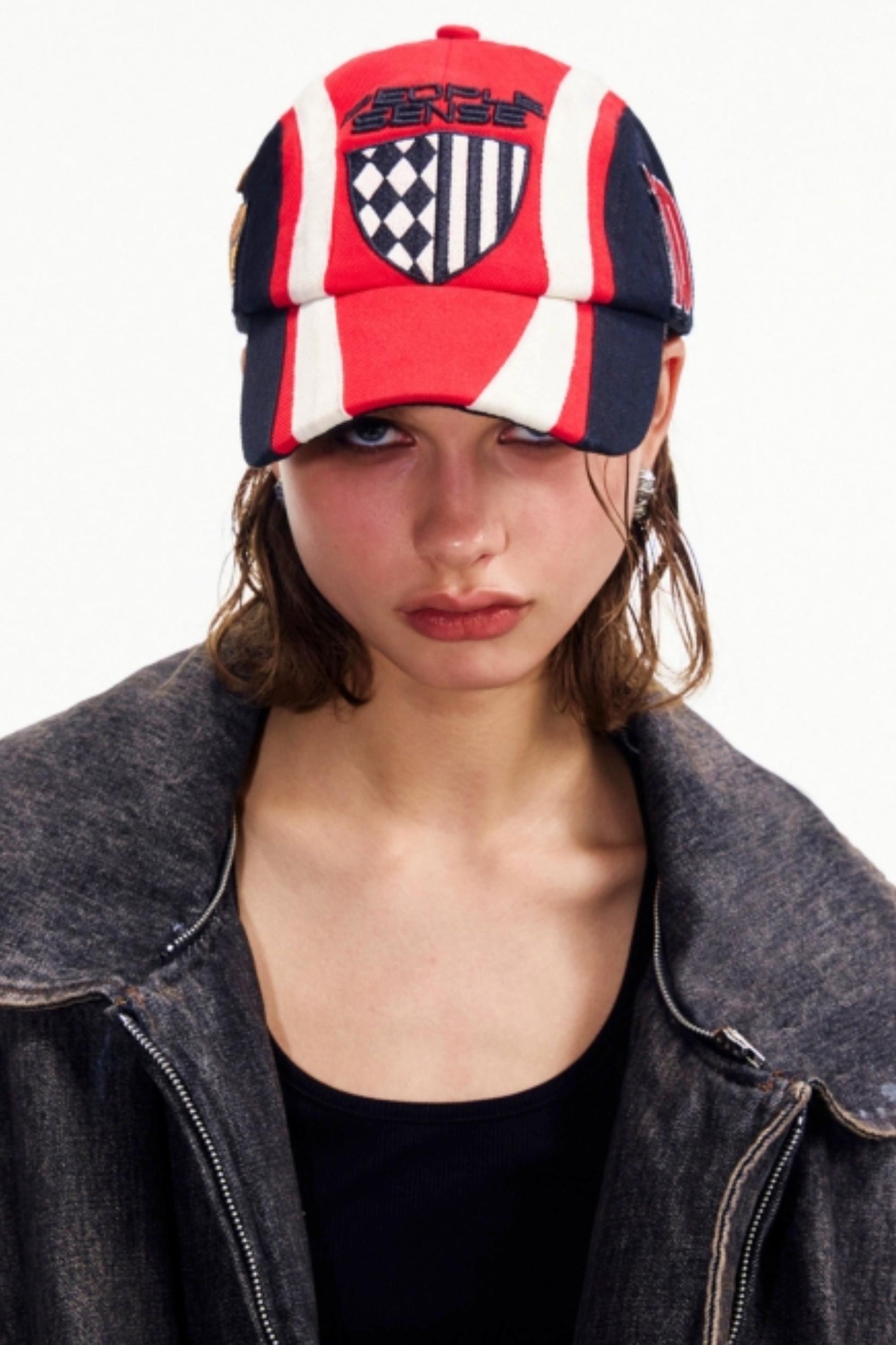 Men's Racing Embroidered Baseball Cap