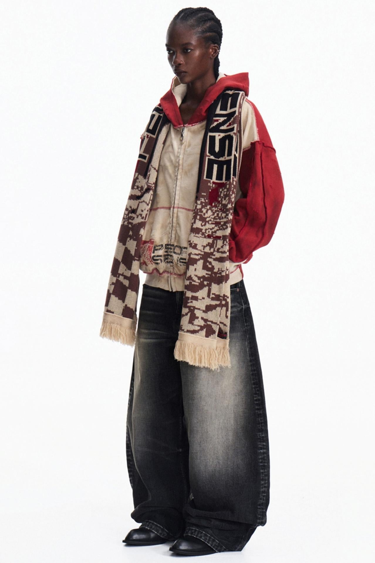 Men's Racing Jacquard Knit Snood