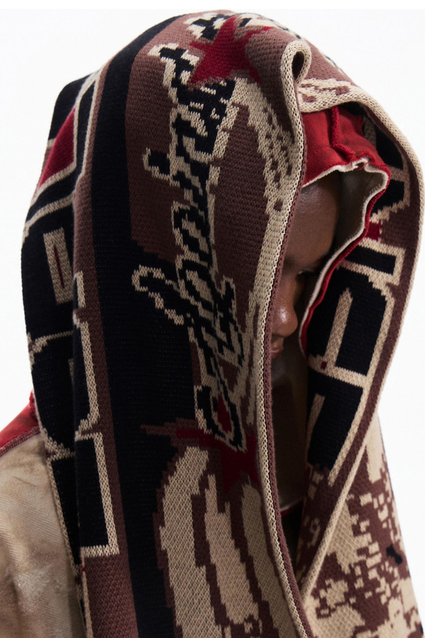 Men's Racing Jacquard Knit Snood