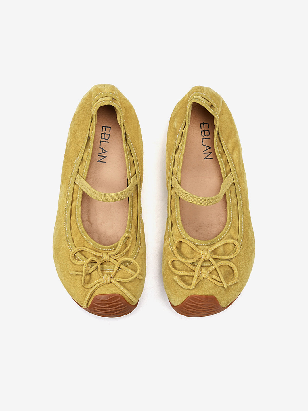 Bow-Adorned Ballet Shoes