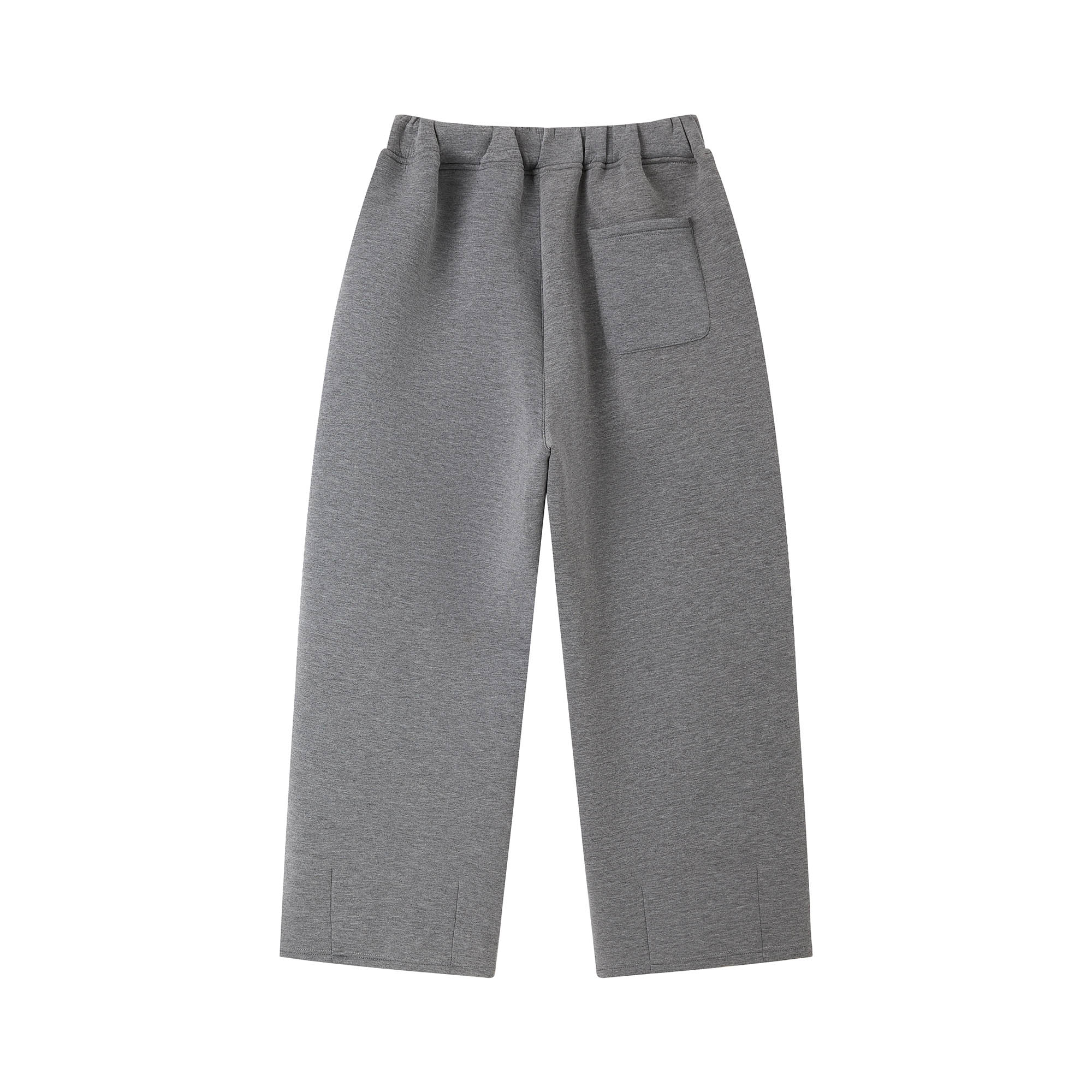 Wide Leg Pleated Crinkled Sweatpants