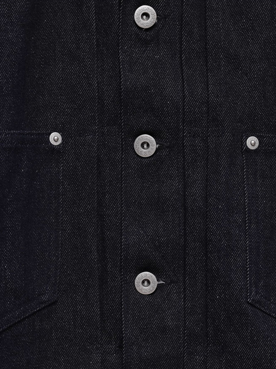 11.3oz Indigo Blue Non-Fade Short Denim Jacket