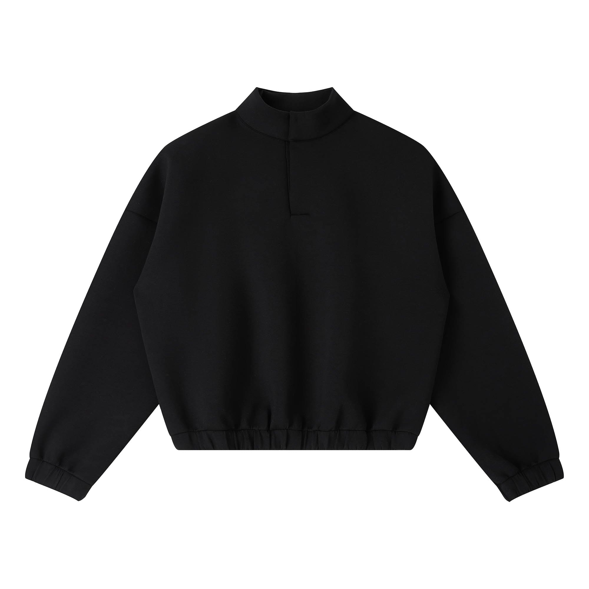 Oversized High Neck Sweatshirt