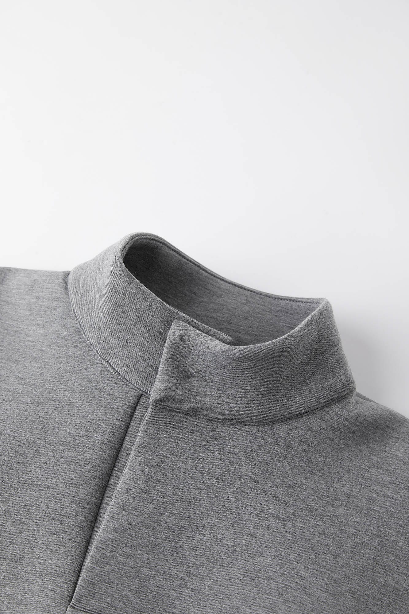 Oversized High Neck Sweatshirt