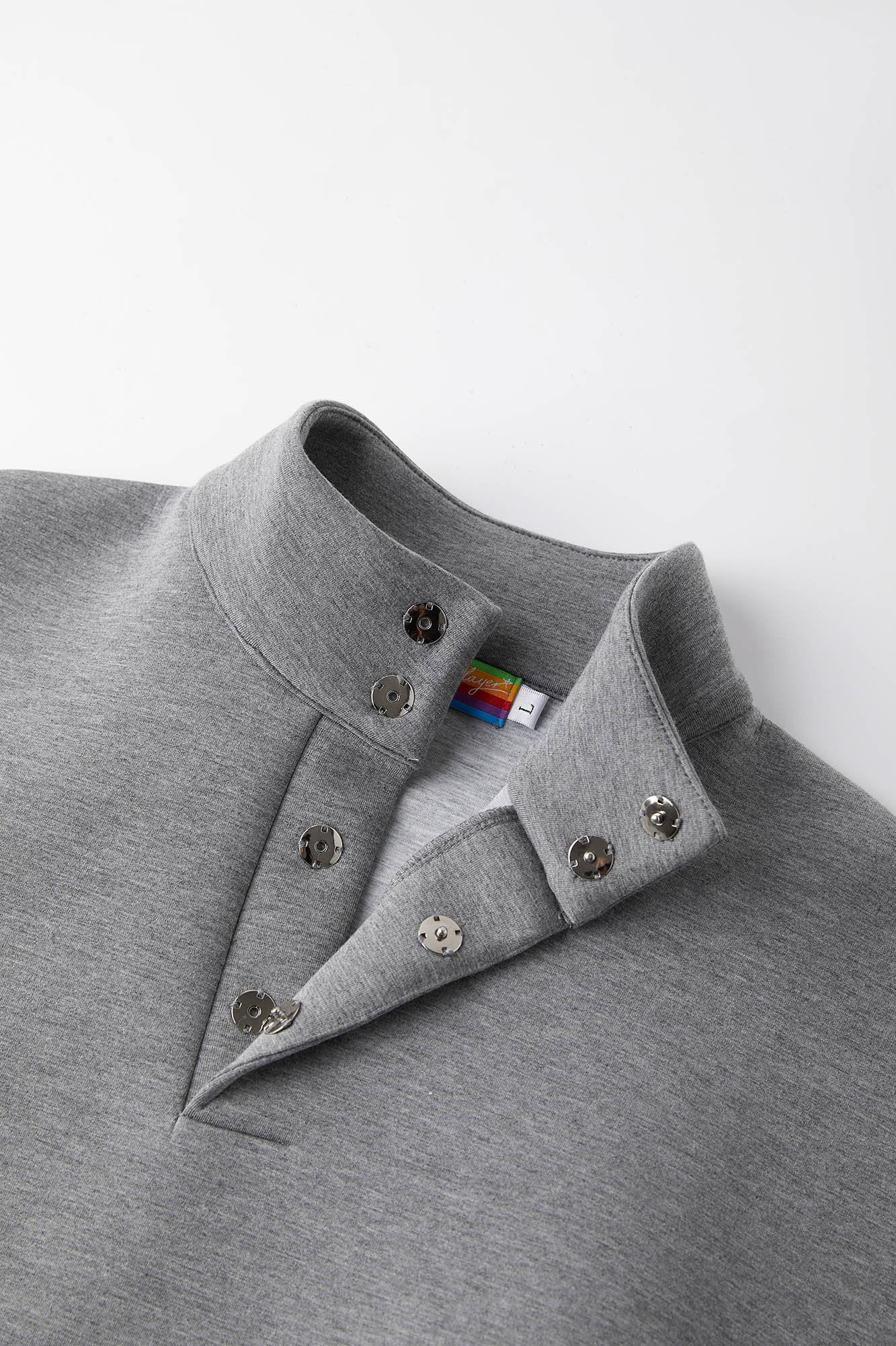 Oversized High Neck Sweatshirt