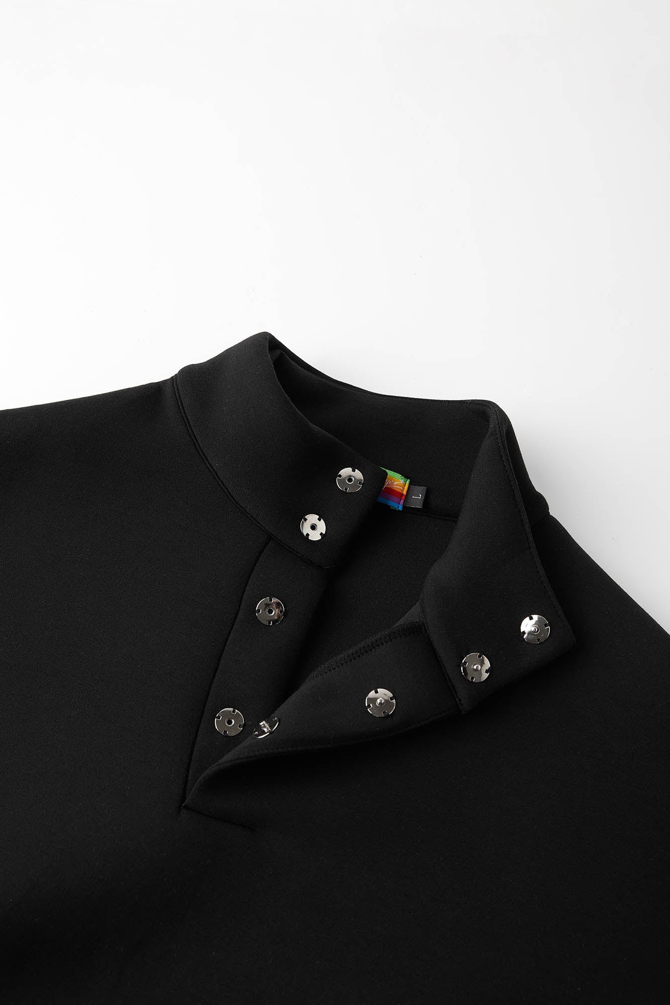 Oversized High Neck Sweatshirt