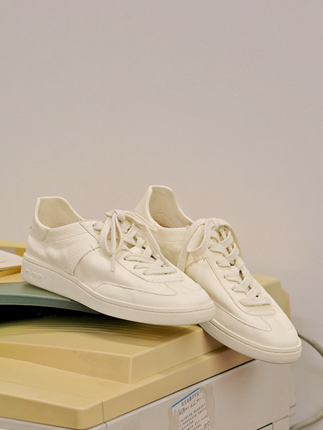 Cowhide Flat Shoes