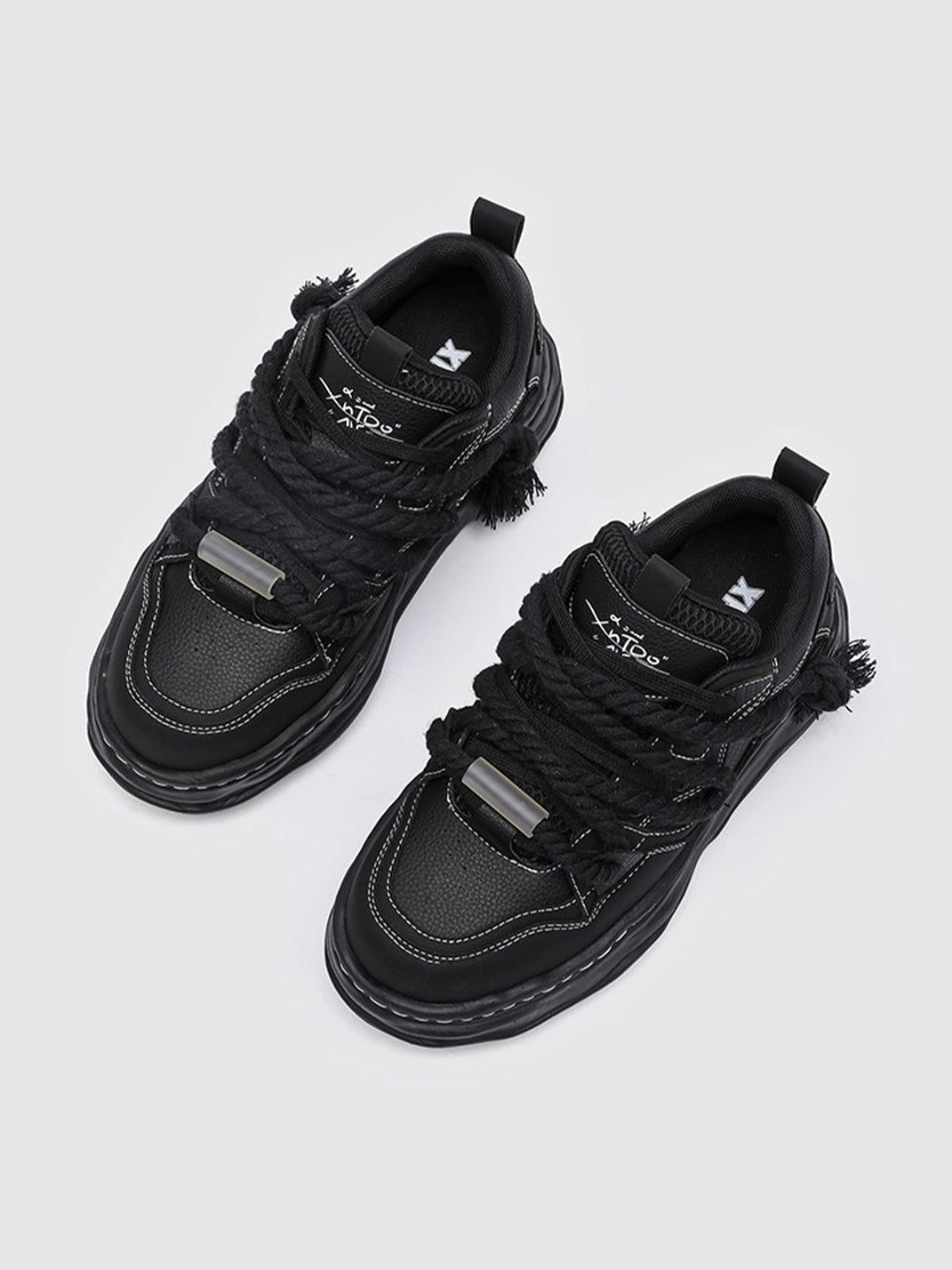 7CM Wavy Sole Chunky Sneakers