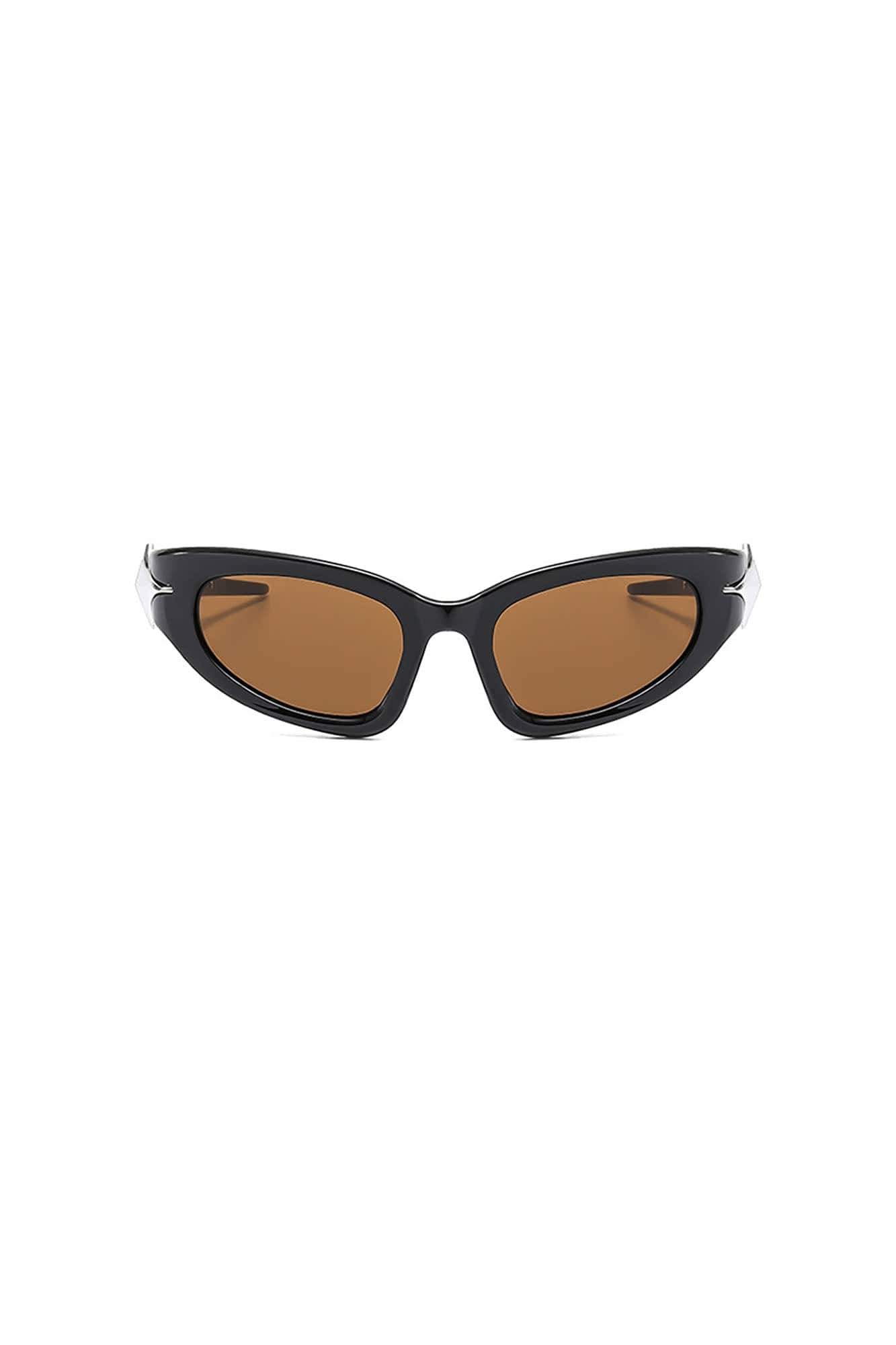 Star-Temple Cat-Eye Sport Sunglasses - view 9
