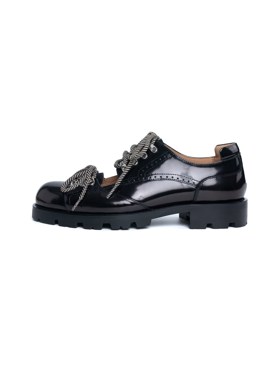 Cut Out Workwear Genuine Leather Derby Shoes image 1