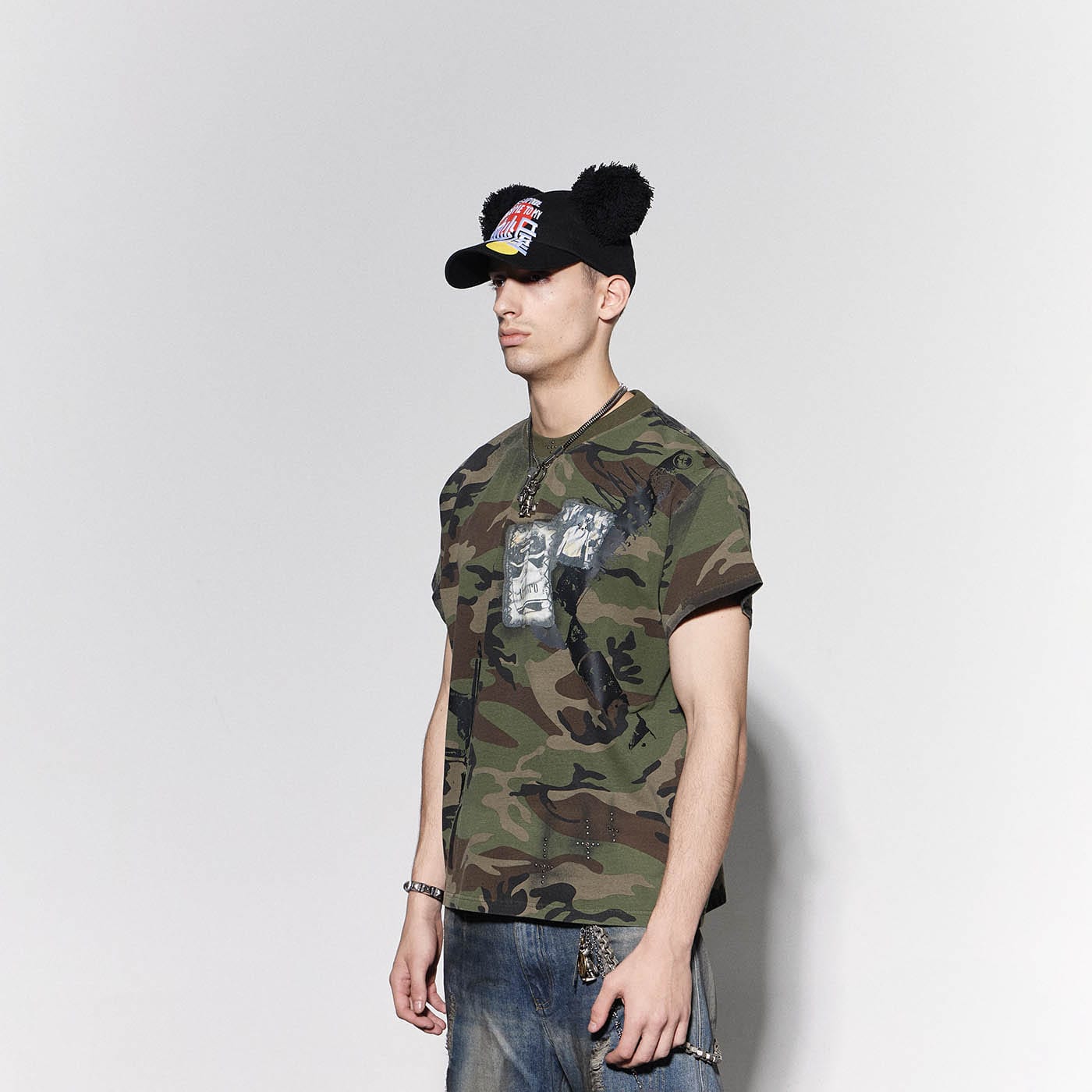 T-shirt Camo Rivet