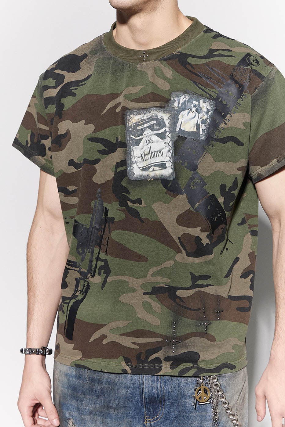 T-shirt Camo Rivet