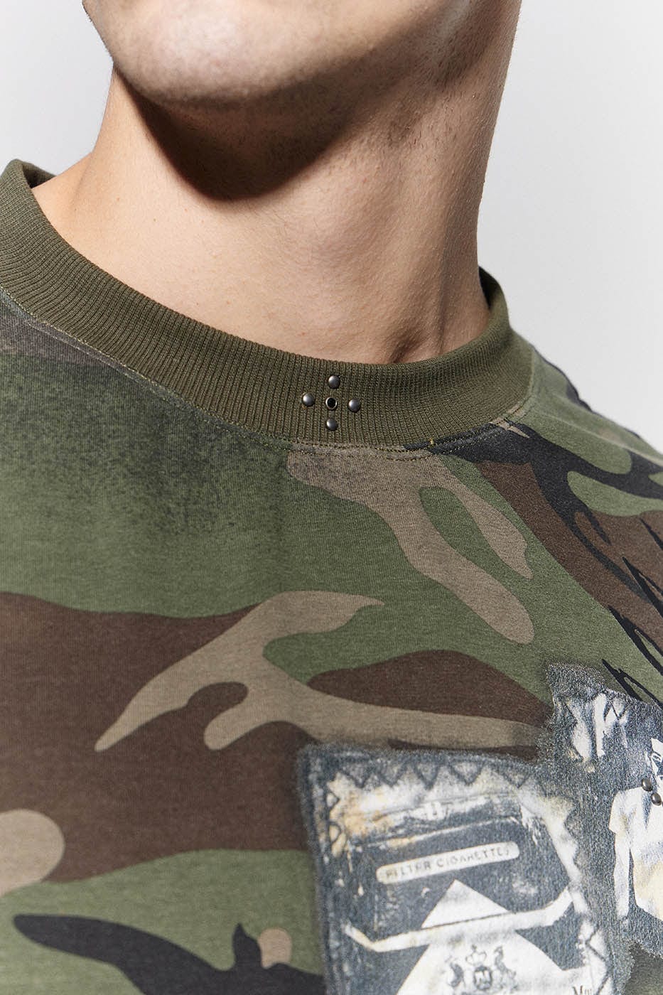 T-shirt Camo Rivet