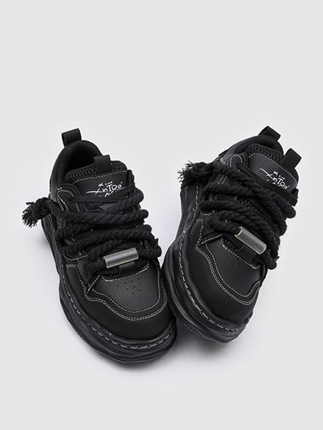 7CM Wavy Sole Chunky Sneakers