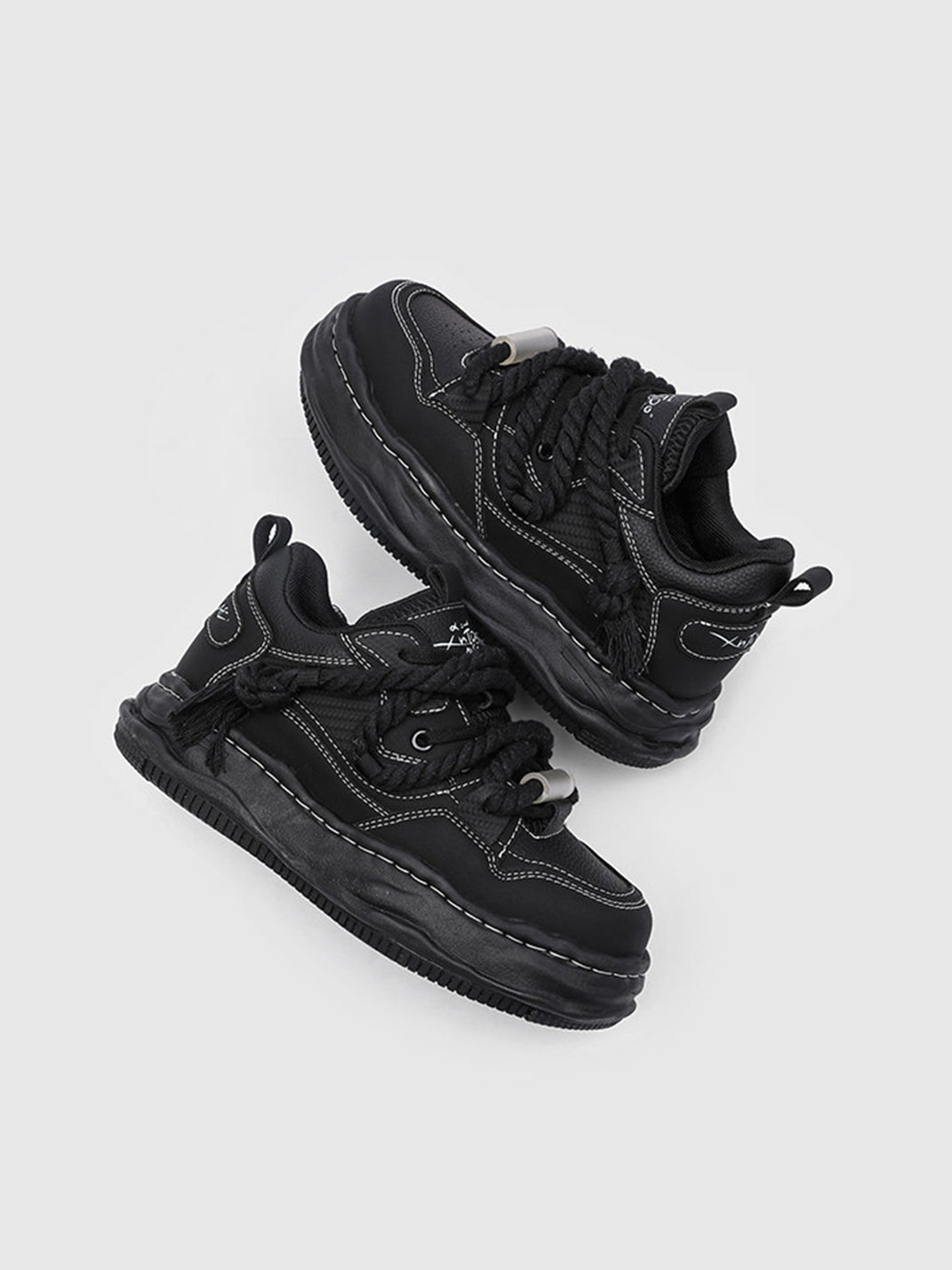 7CM Wavy Sole Chunky Sneakers