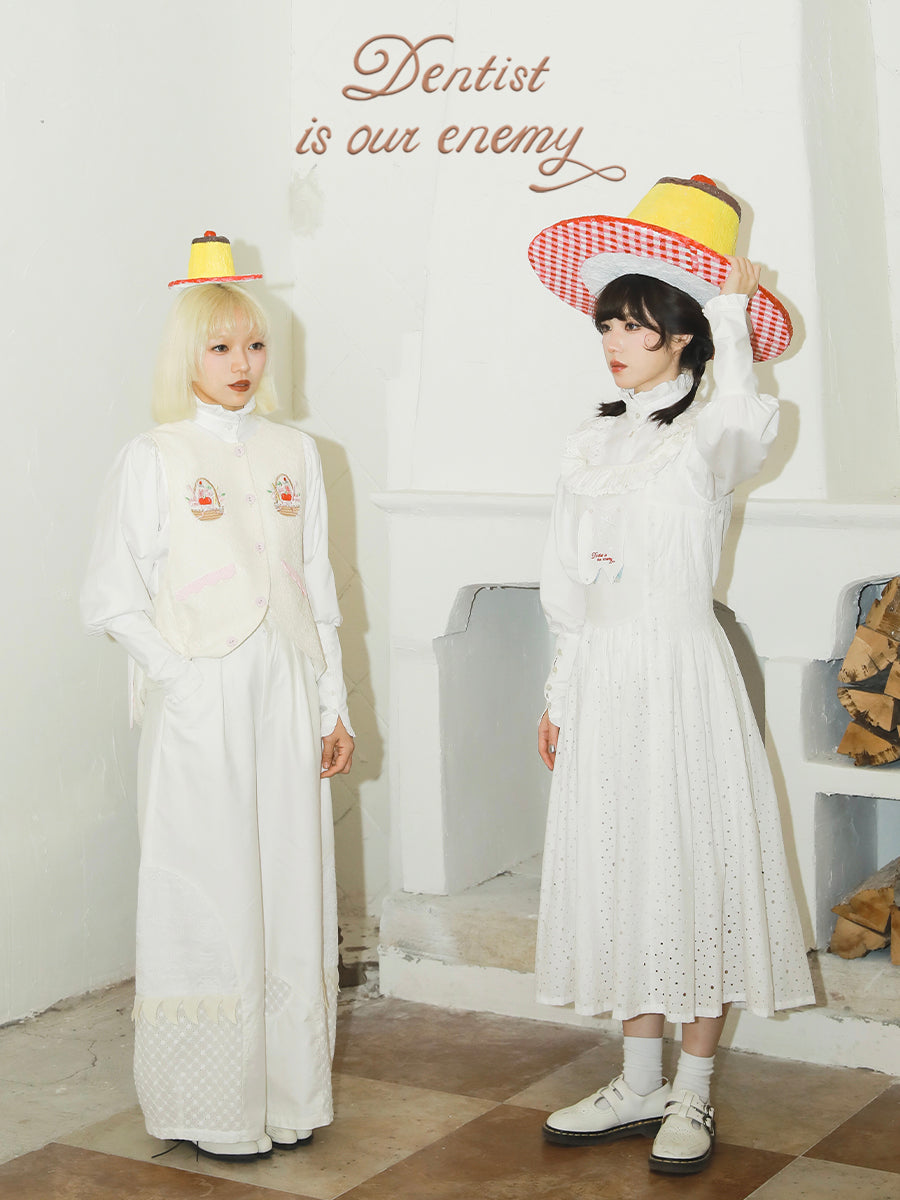 Tooth Fairy Wide Leg Pants