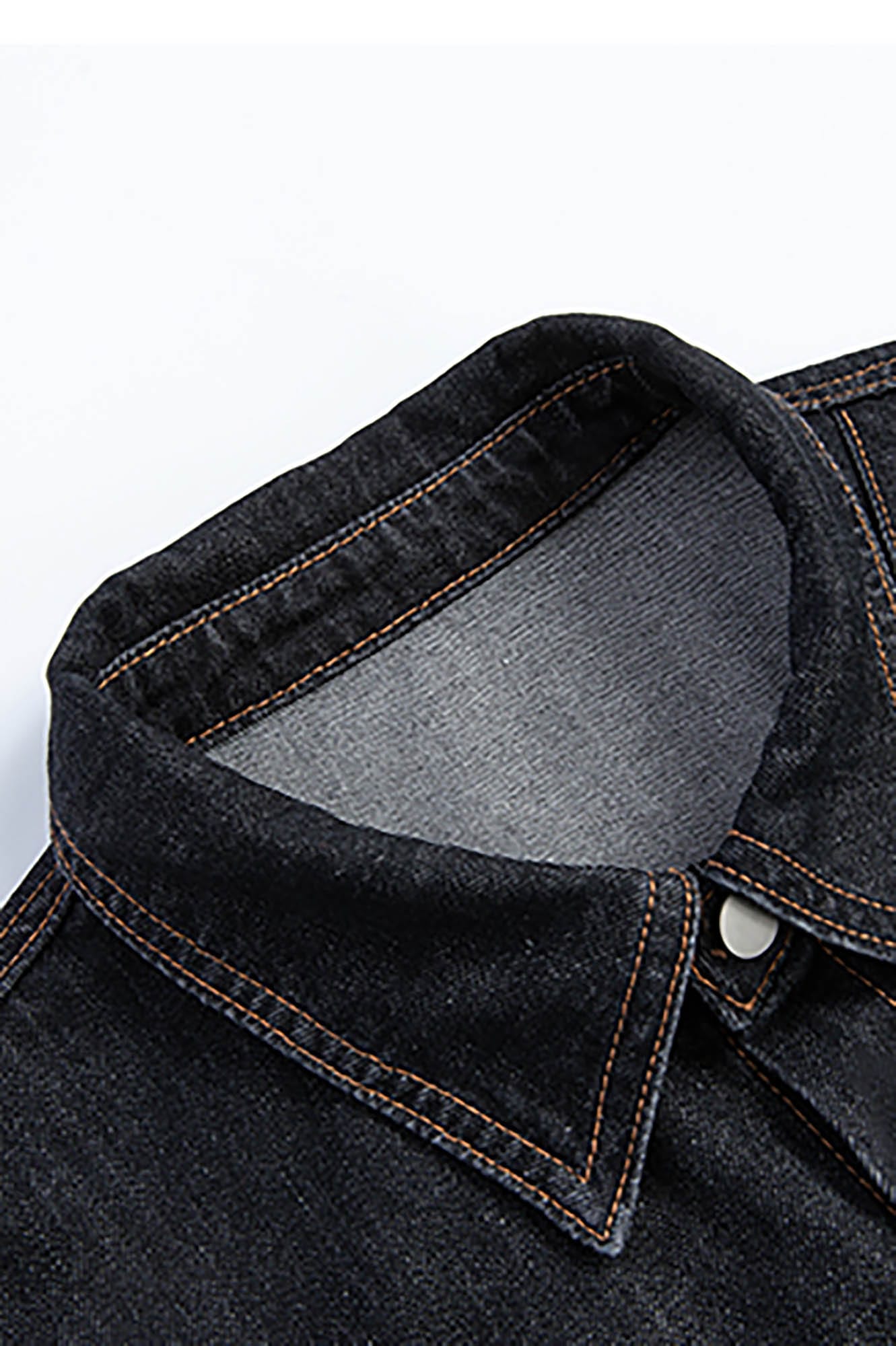 Chemise de travail déconstruite en jean