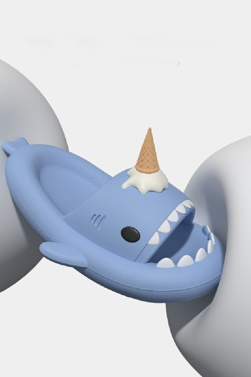 Ice Cream Shark Slippers