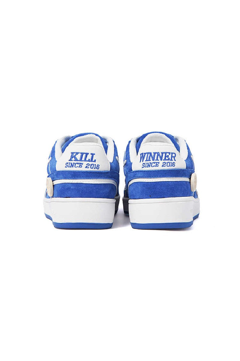 Suede Low-Top Sneakers Royal Blue