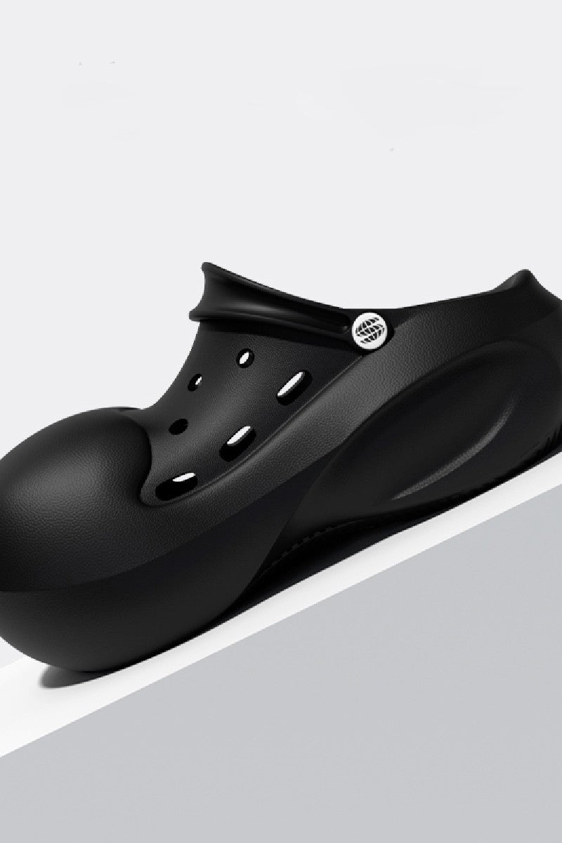 Round Platform Clogs