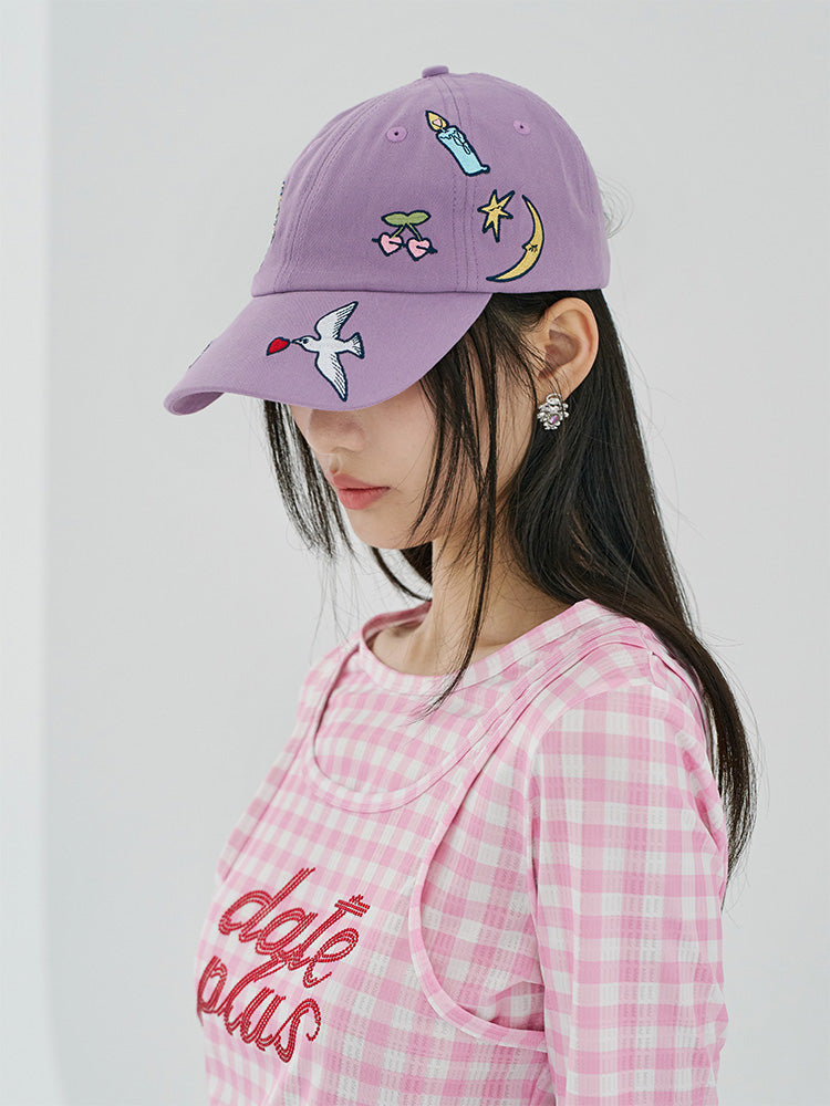Embroidered Dream Angel Baseball Cap