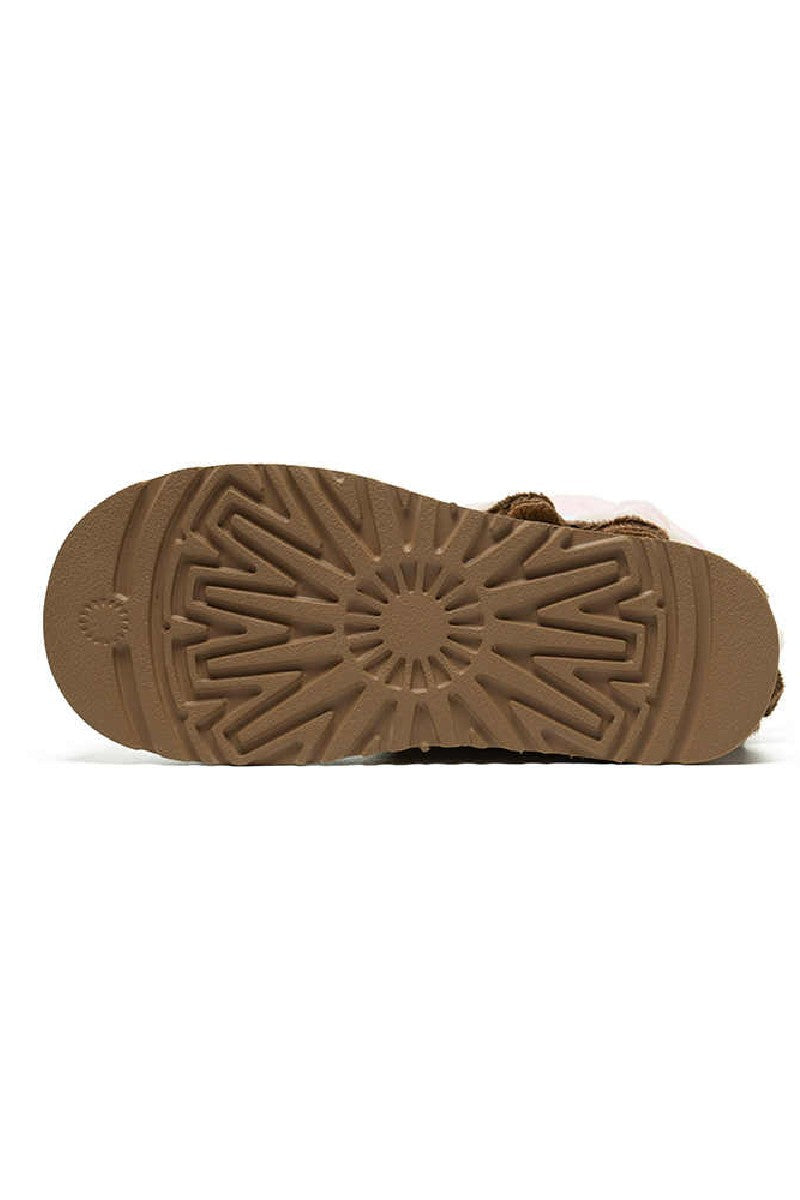 Fluffy Fold Over Suede Winter Boots