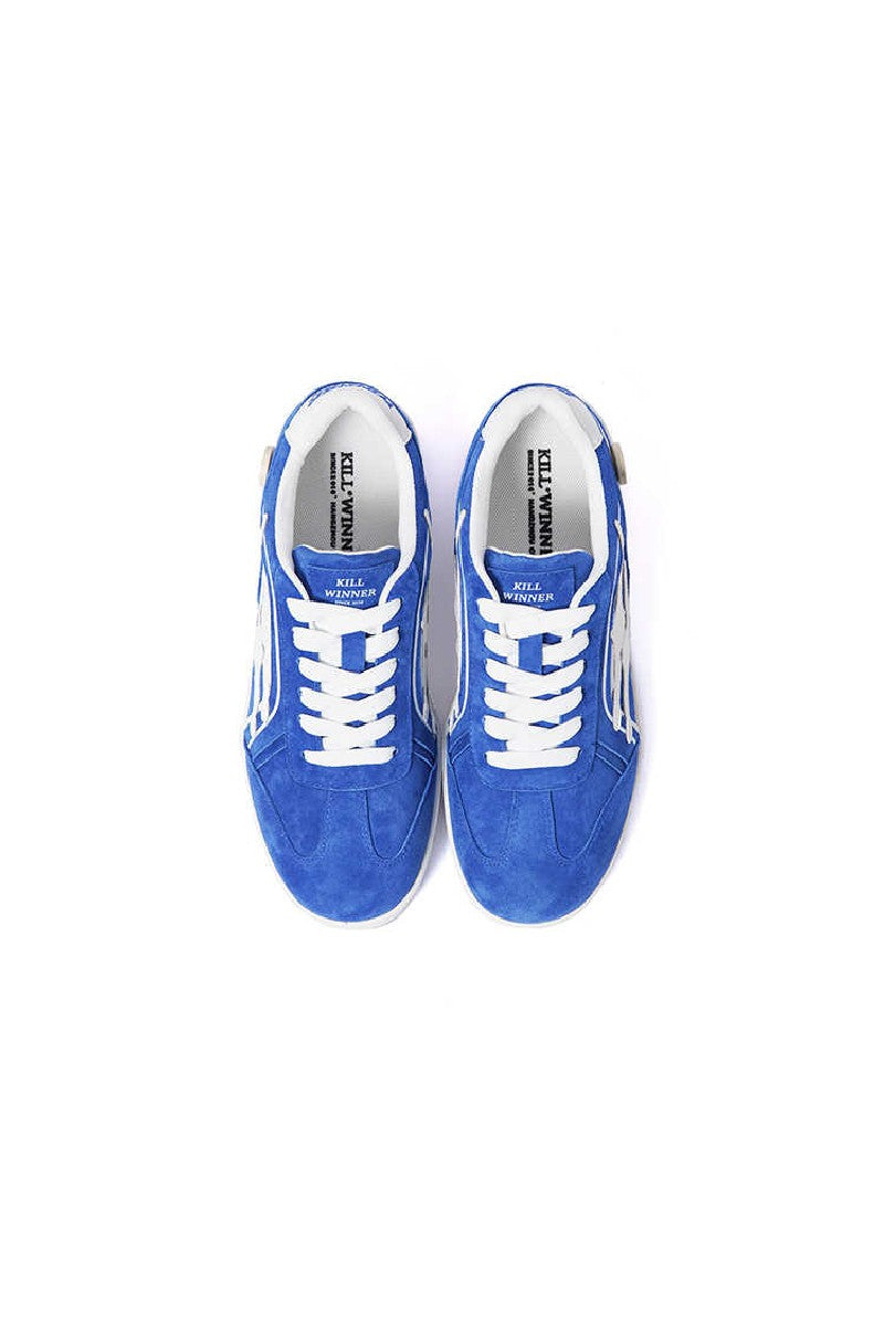 Suede Low-Top Sneakers Royal Blue