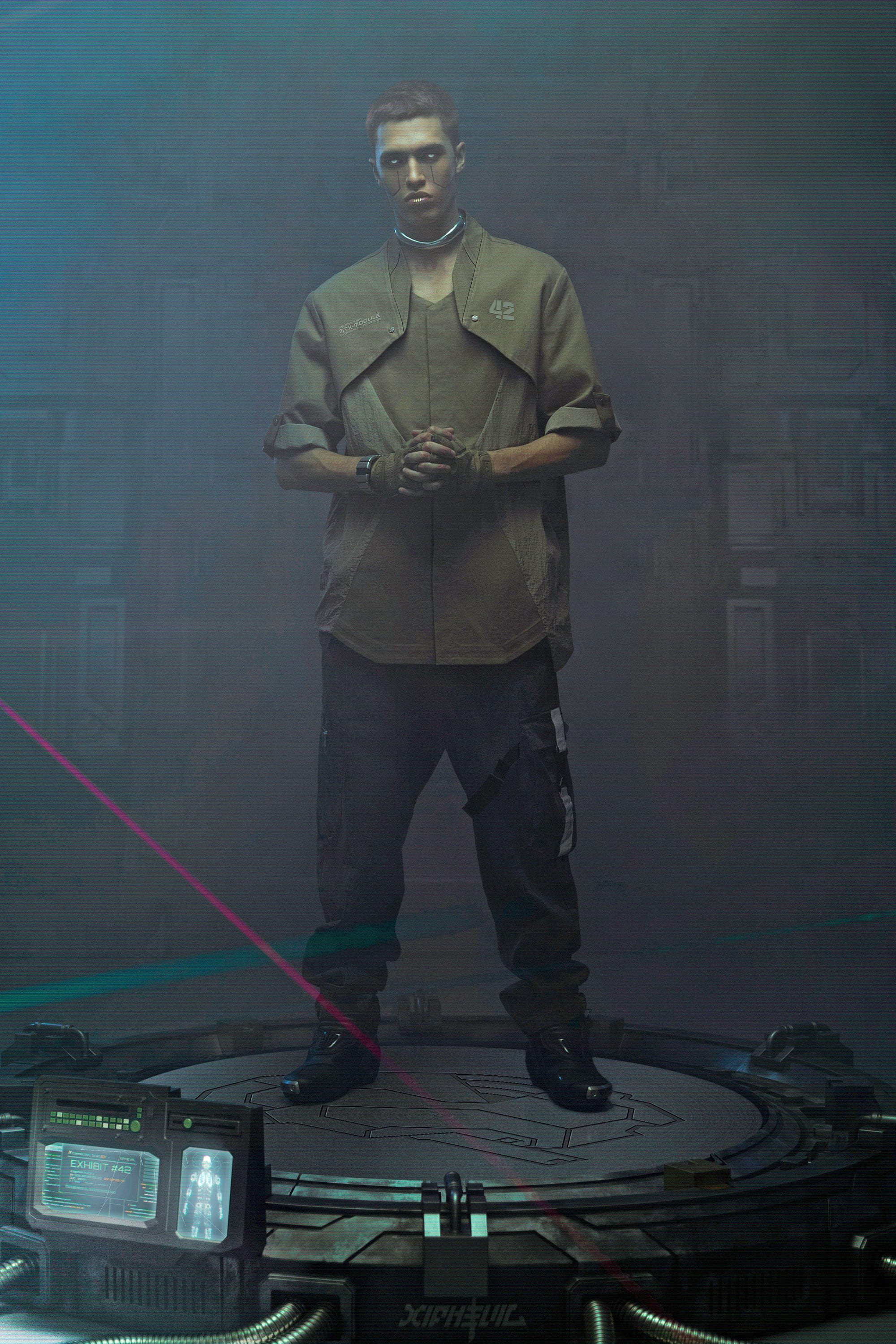 Chemise utilitaire tactique armée verte