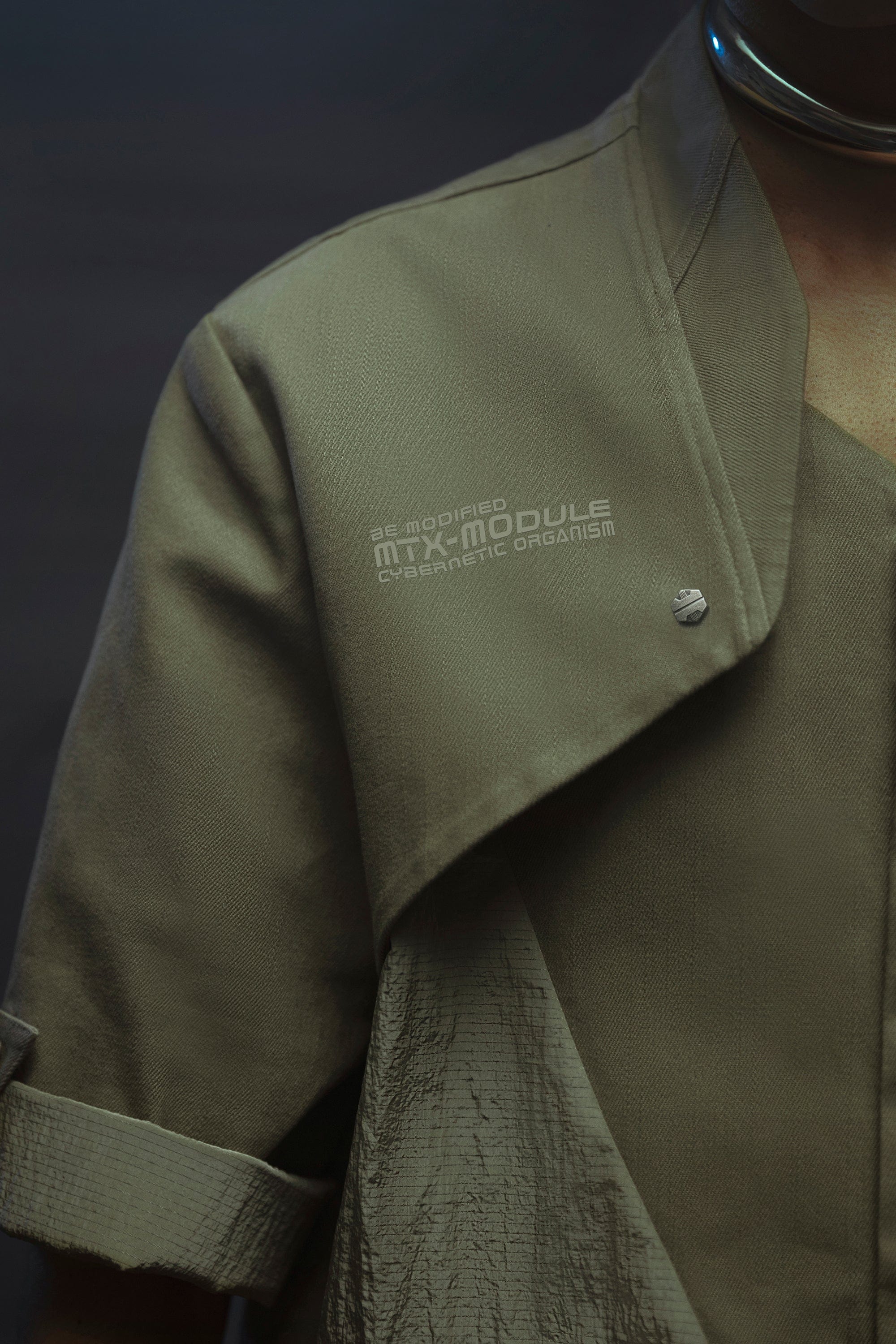Chemise utilitaire tactique armée verte