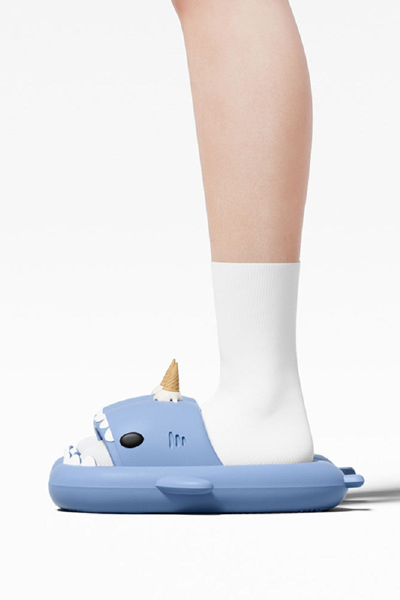 Ice Cream Shark Slippers