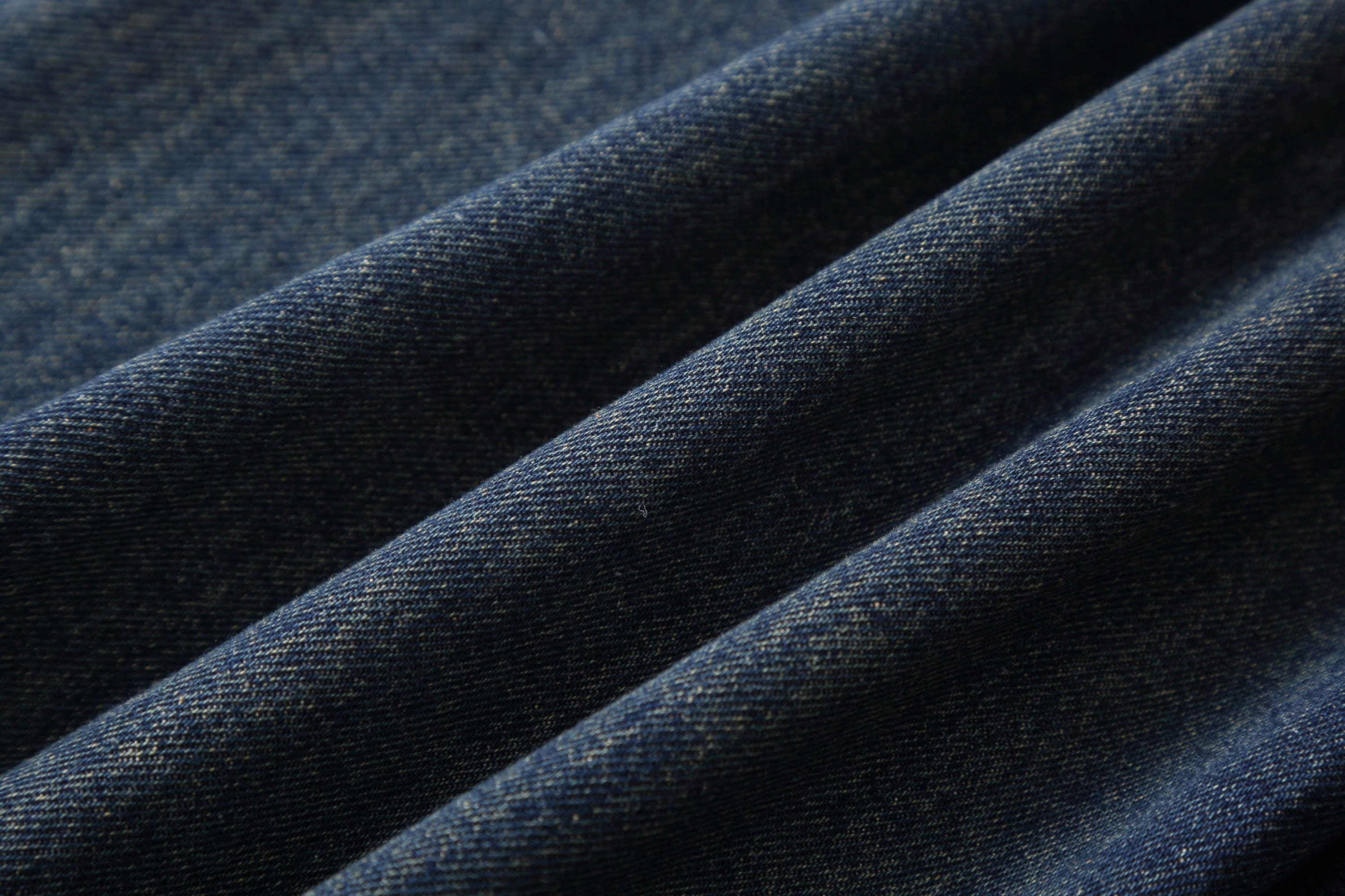 Heavy Distressed Buttoned Straight Leg Jeans