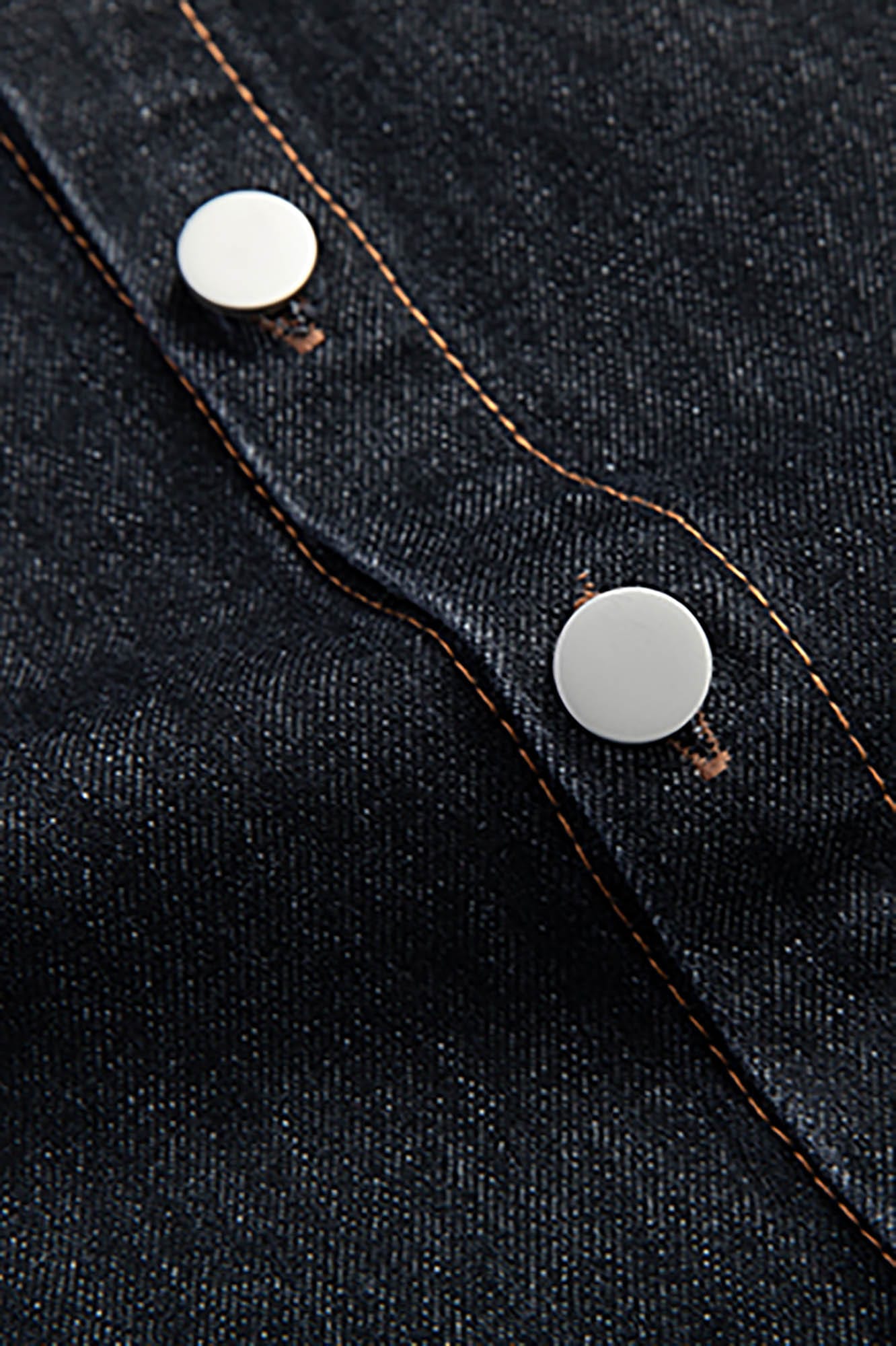 Chemise de travail déconstruite en jean