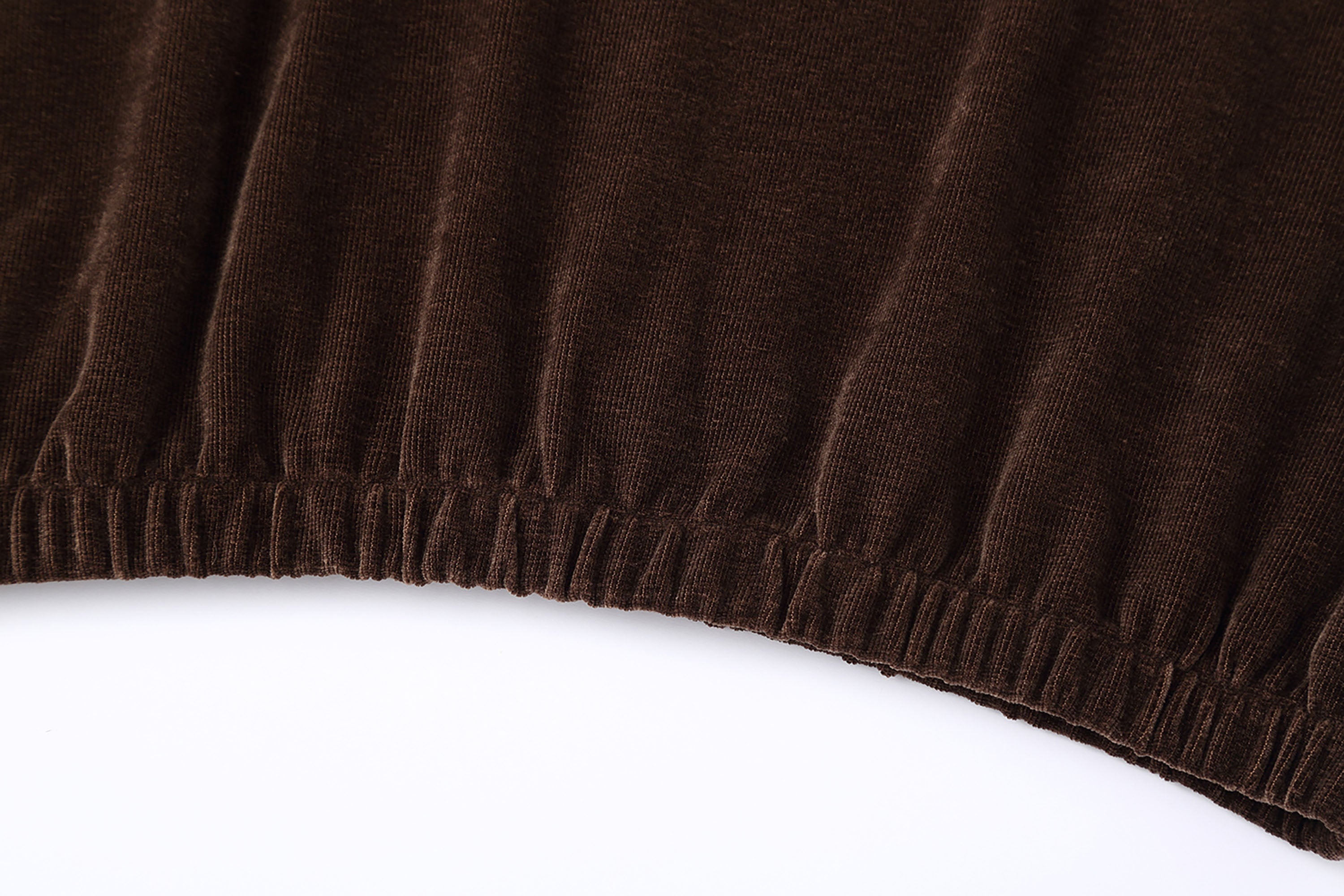 Velvet Quarter-Zip Pullover