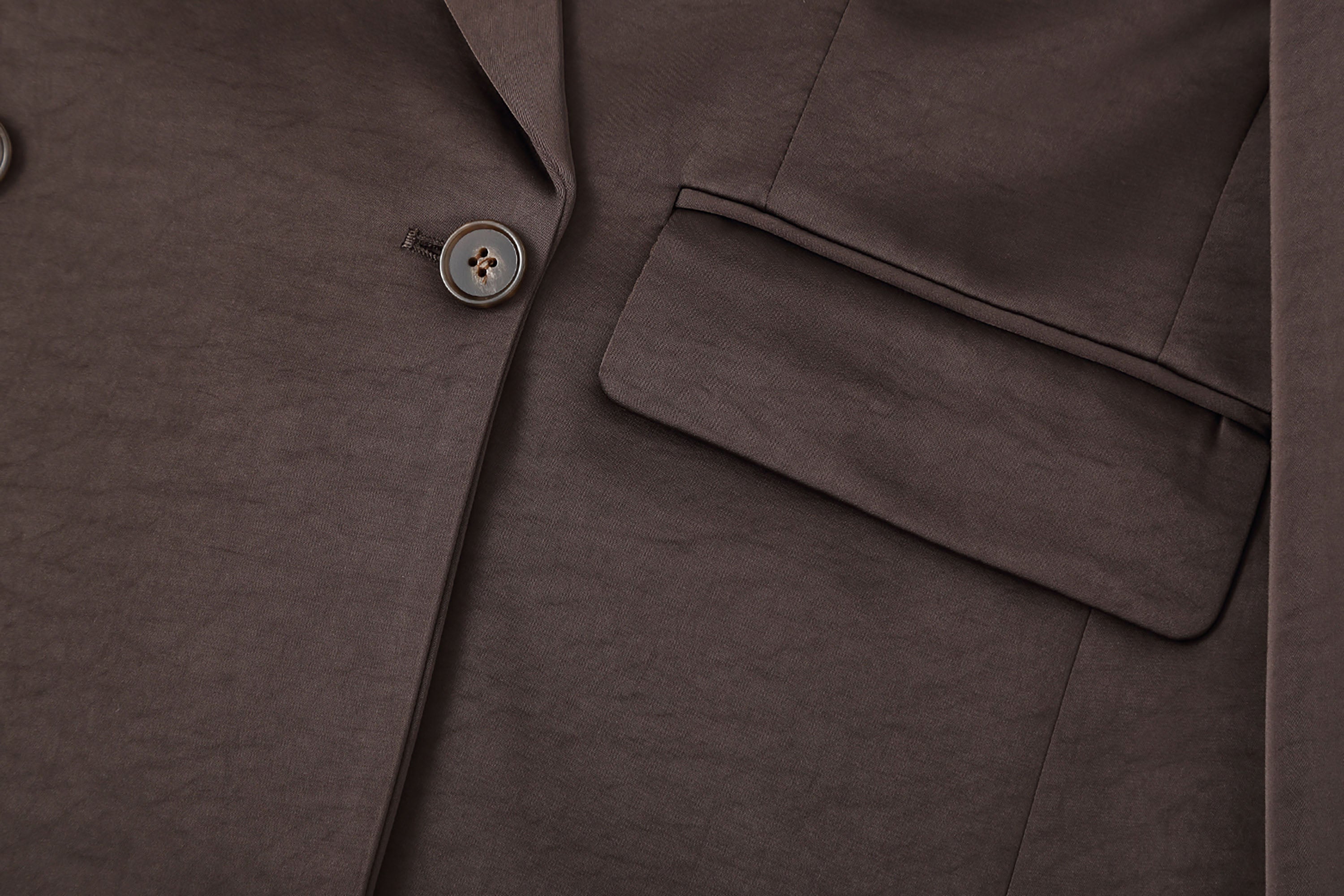 Satin Oversized Blazer