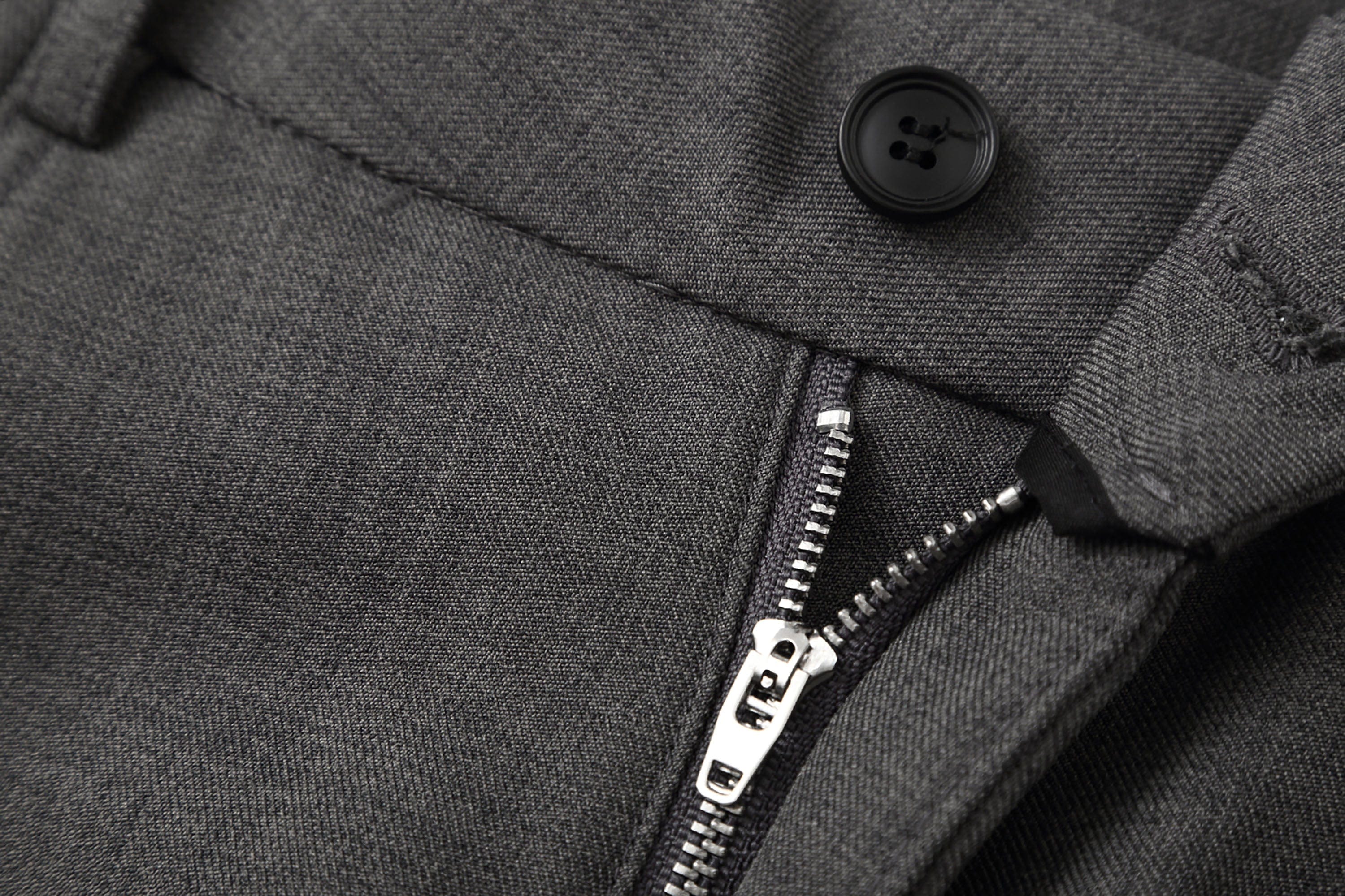 Ultra Wide-Leg Black Trousers