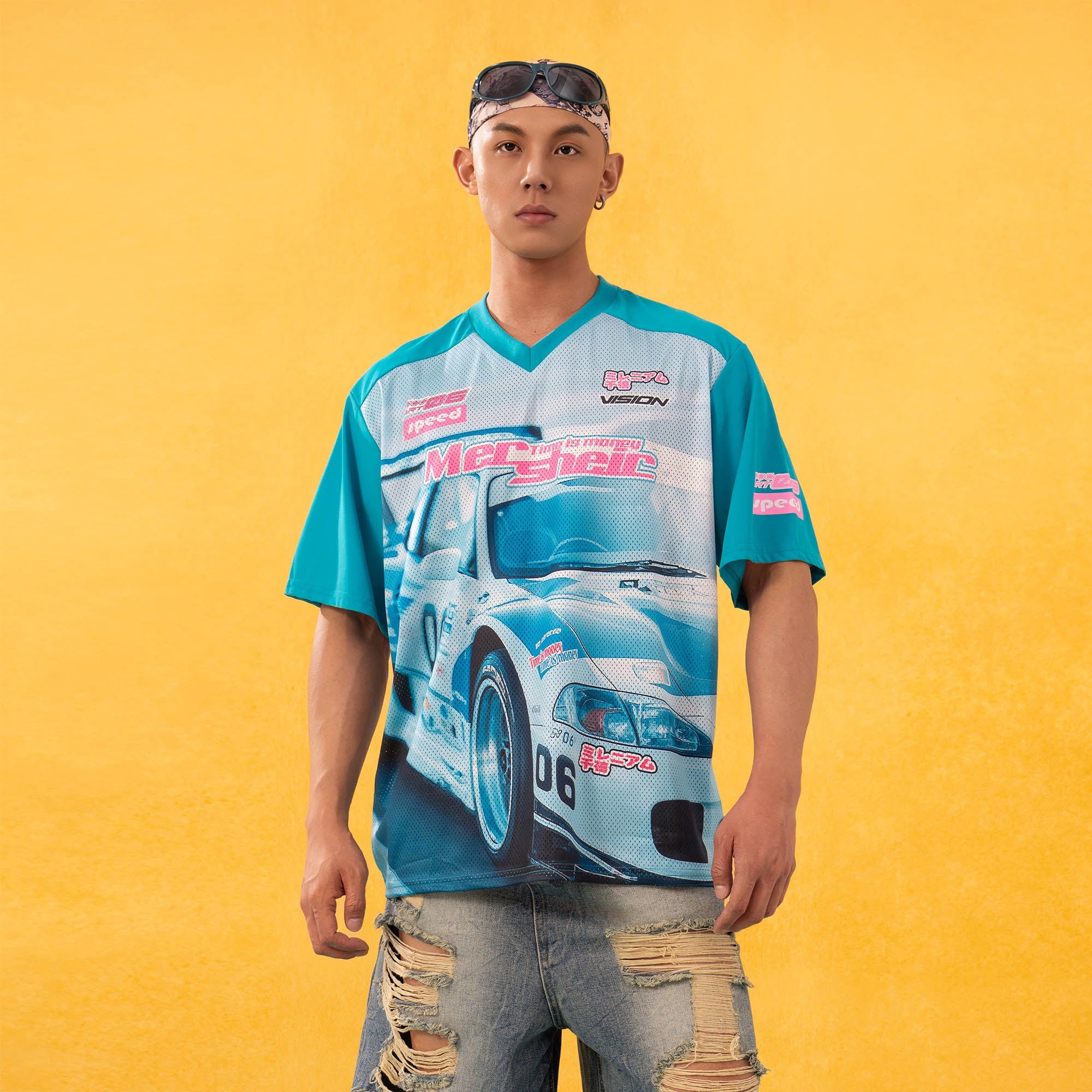 Racing Car Graphic Jersey