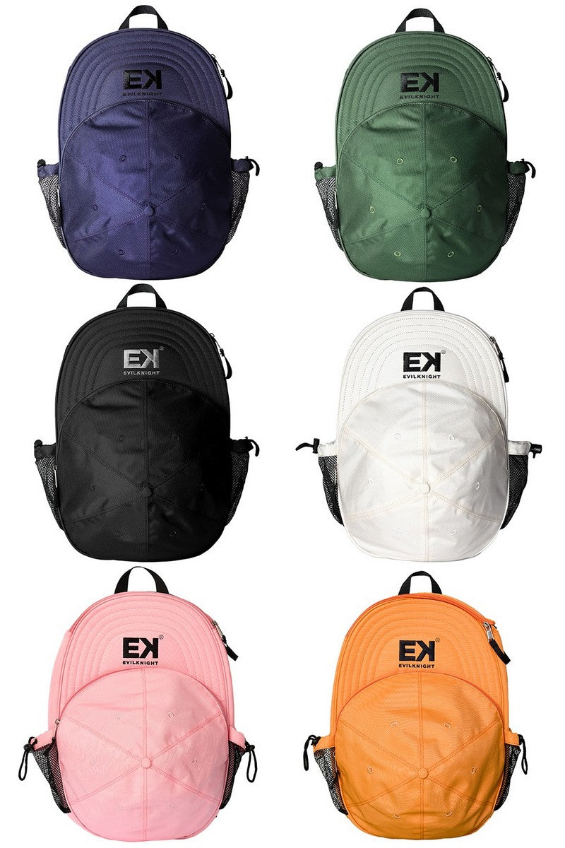 Canvas Baseball Cap Backpack