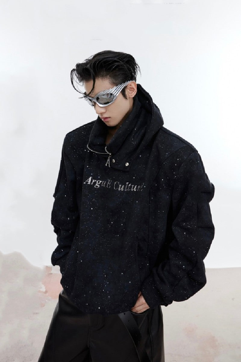 Hoodie with Glitter Logo - chiclara