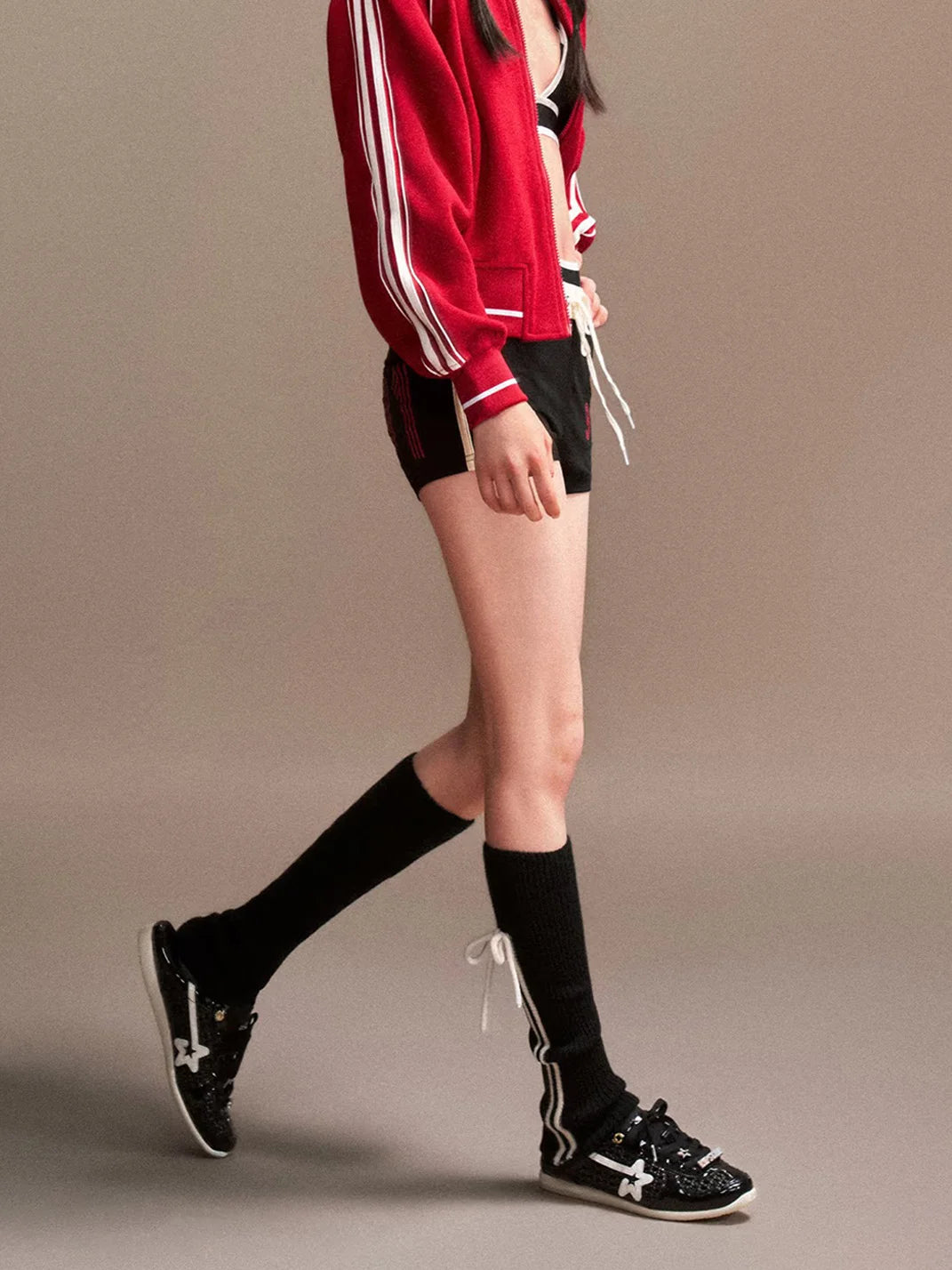 Star-Charm Lace-Up Sneaker Mules - view 7