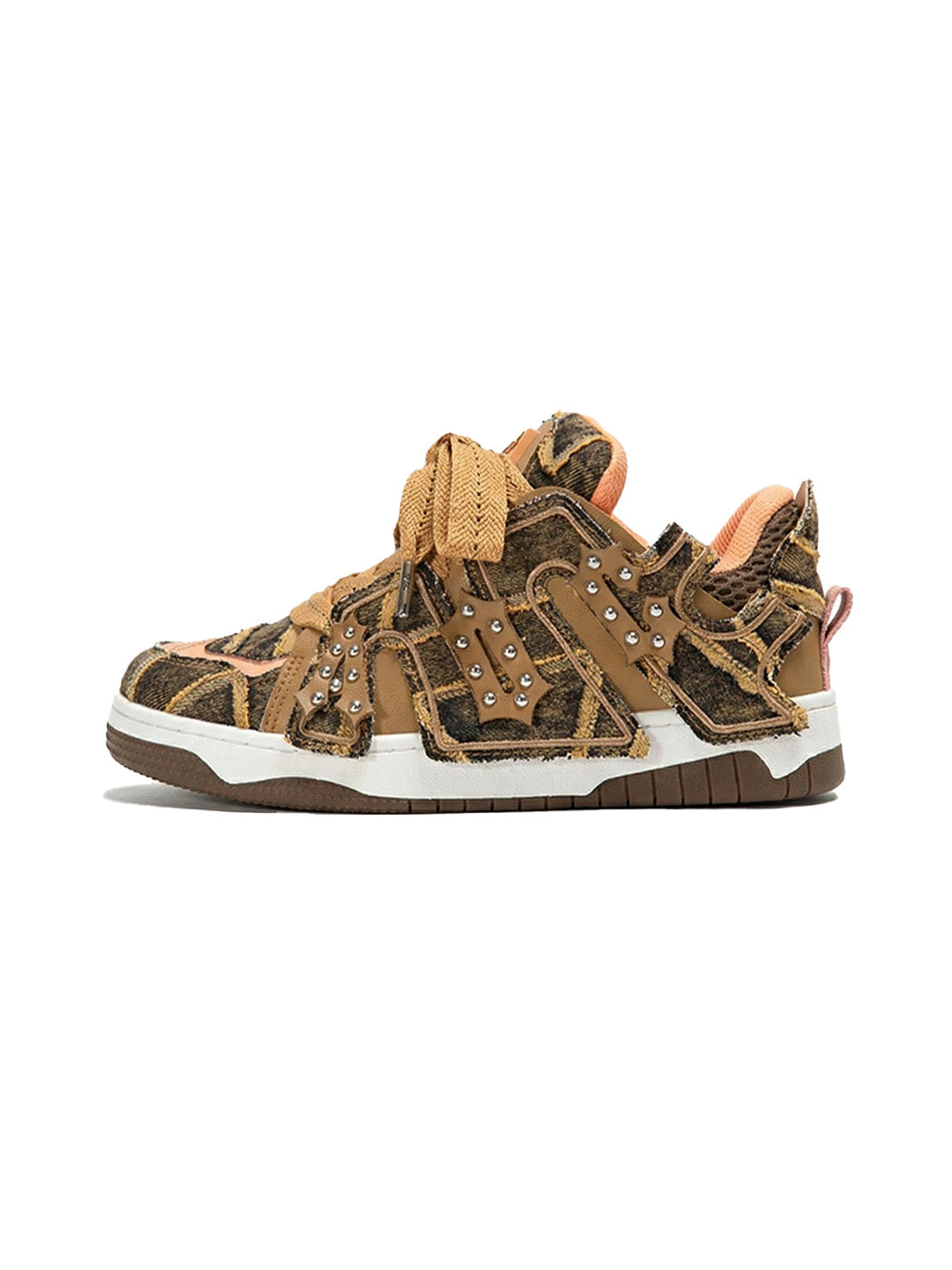"mcflurry Series" Rivets Chunky Skate Sneakers