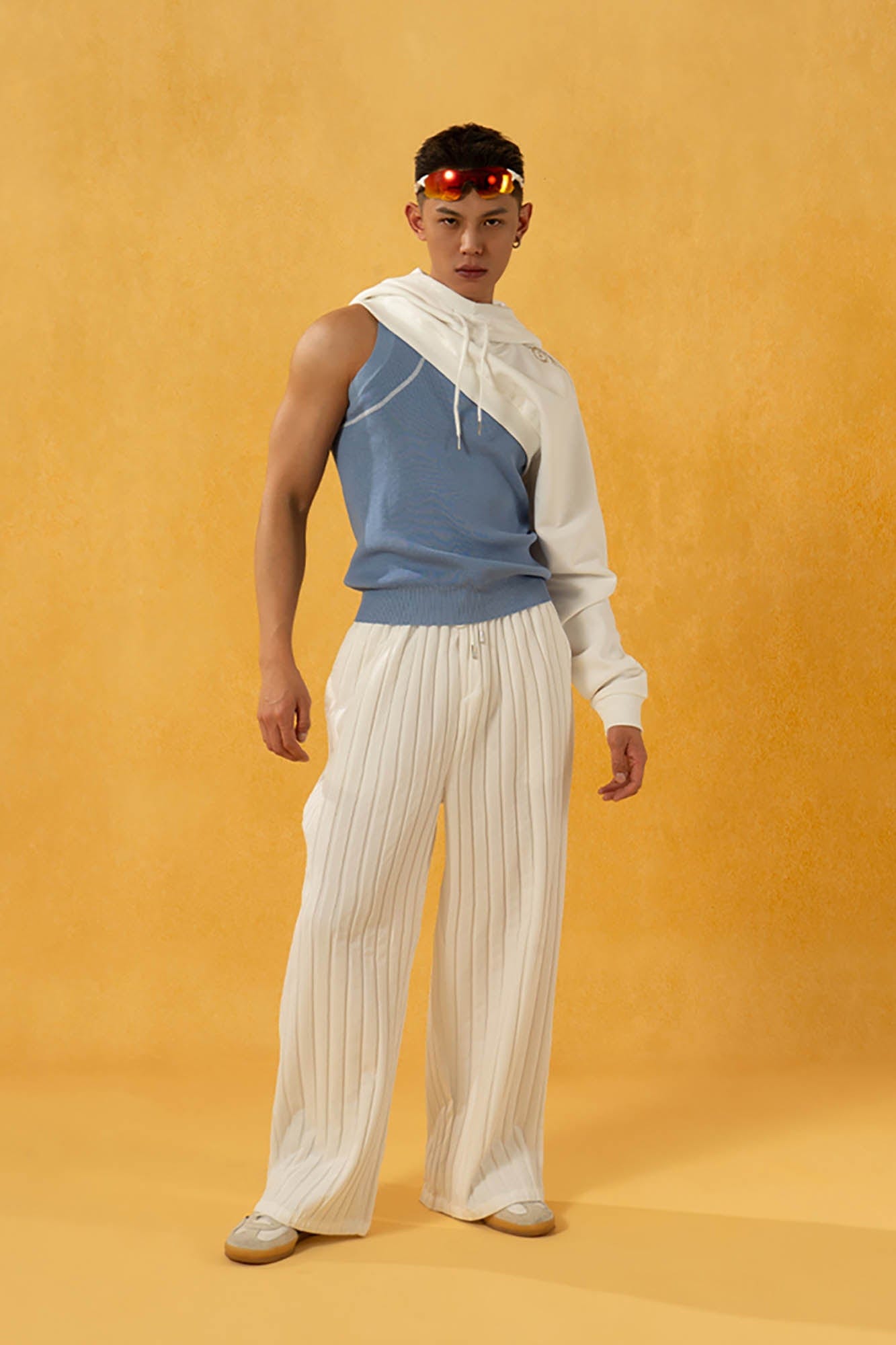 Ribbed Drawstring Lounge Pants