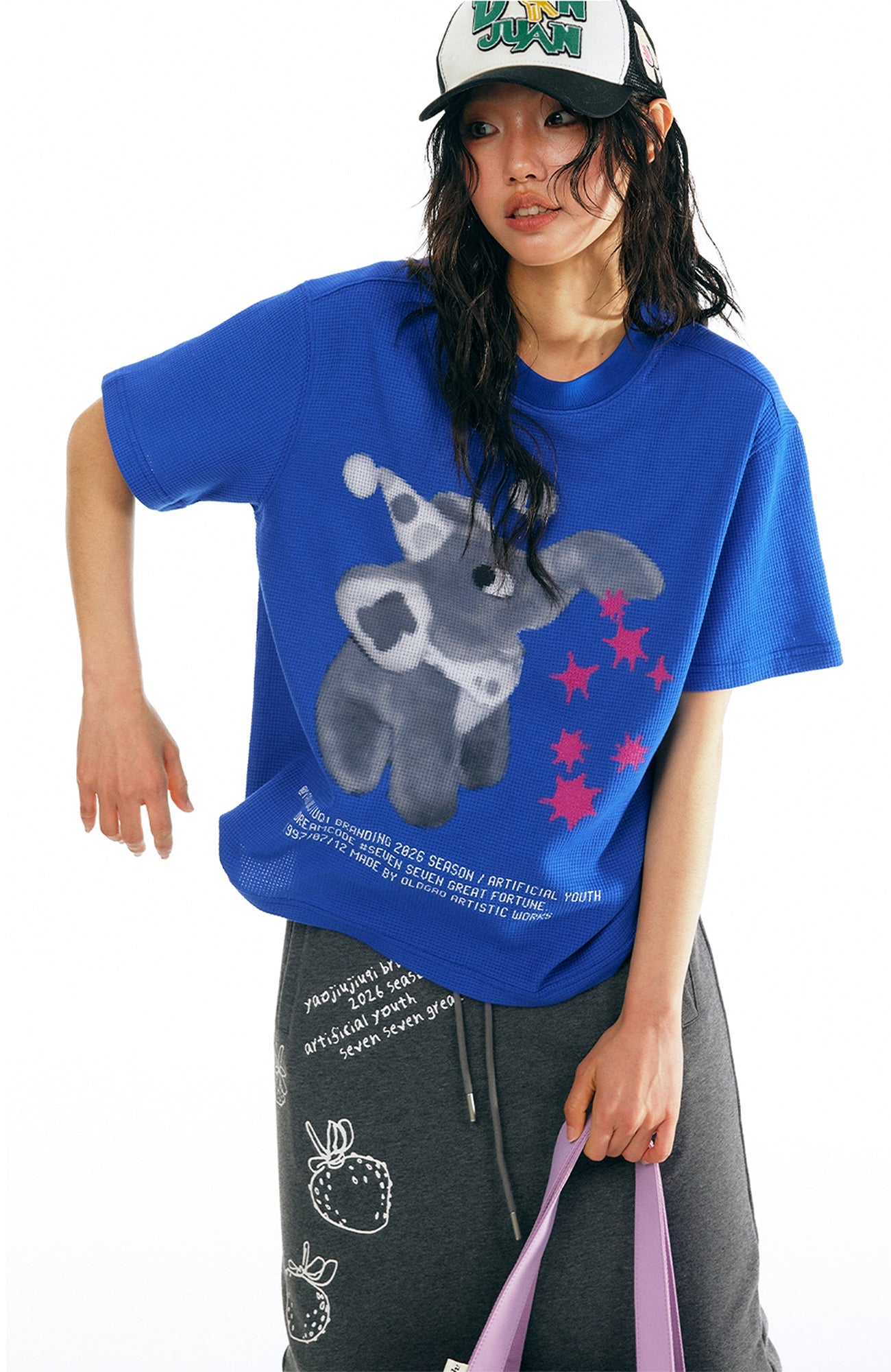 Pixel Graphic Cotton Tee