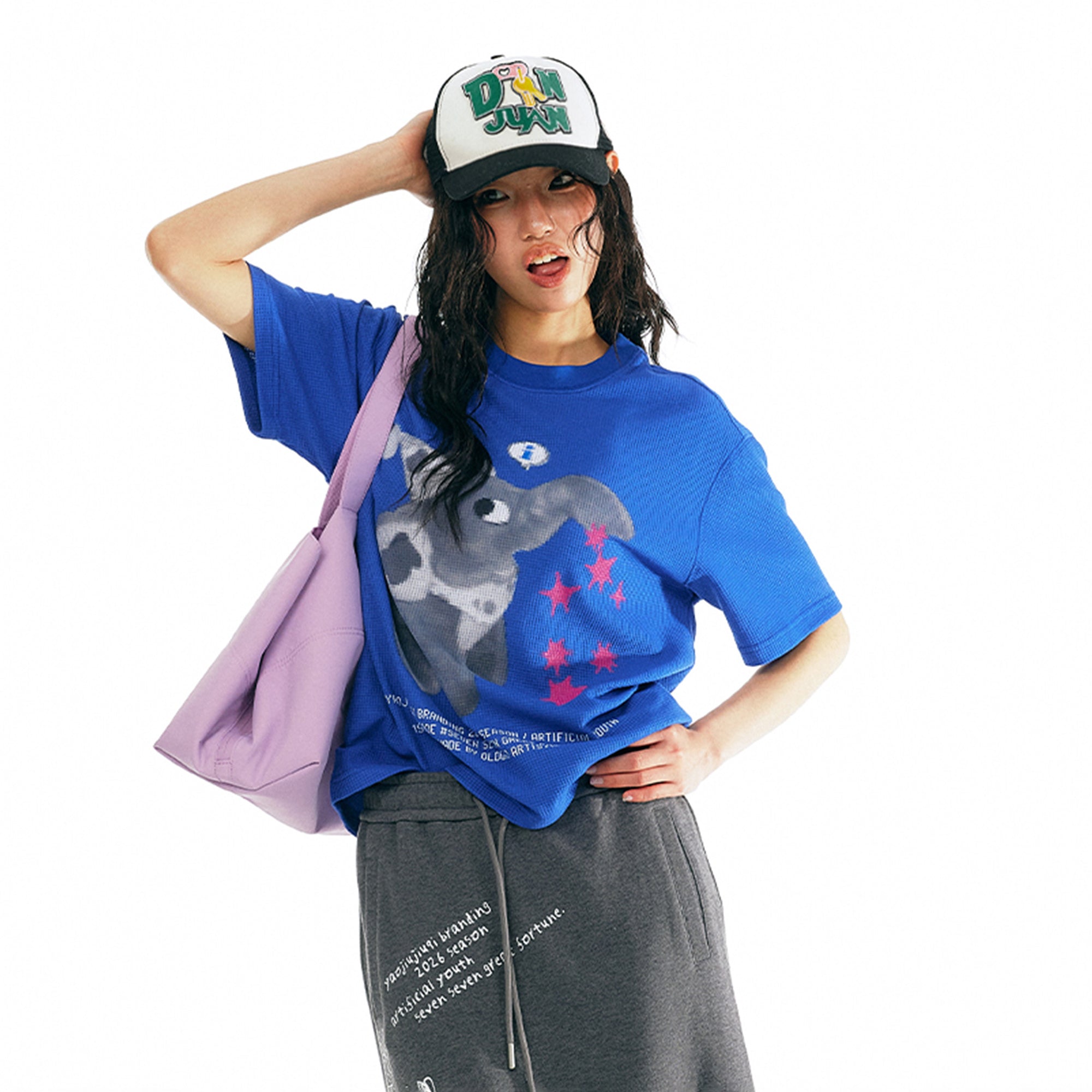 Pixel Graphic Cotton Tee