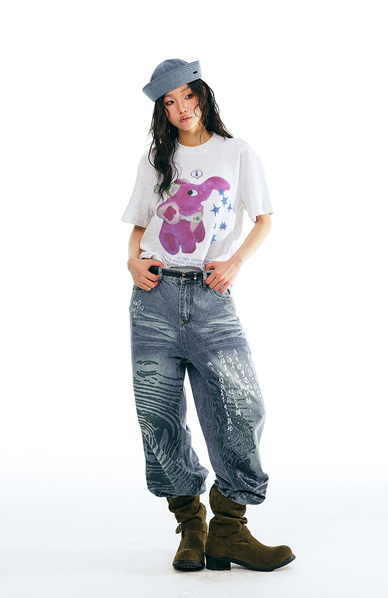 Pixel Graphic Cotton Tee
