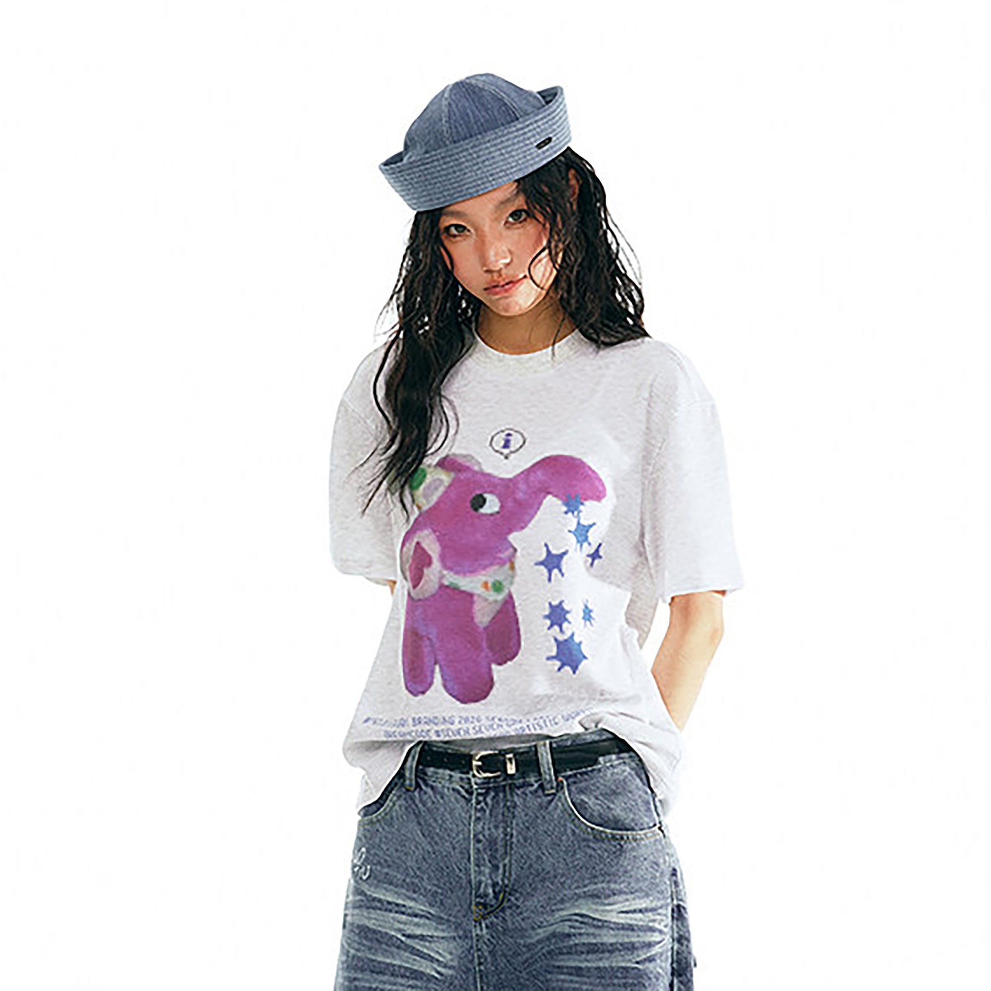 Pixel Graphic Cotton Tee