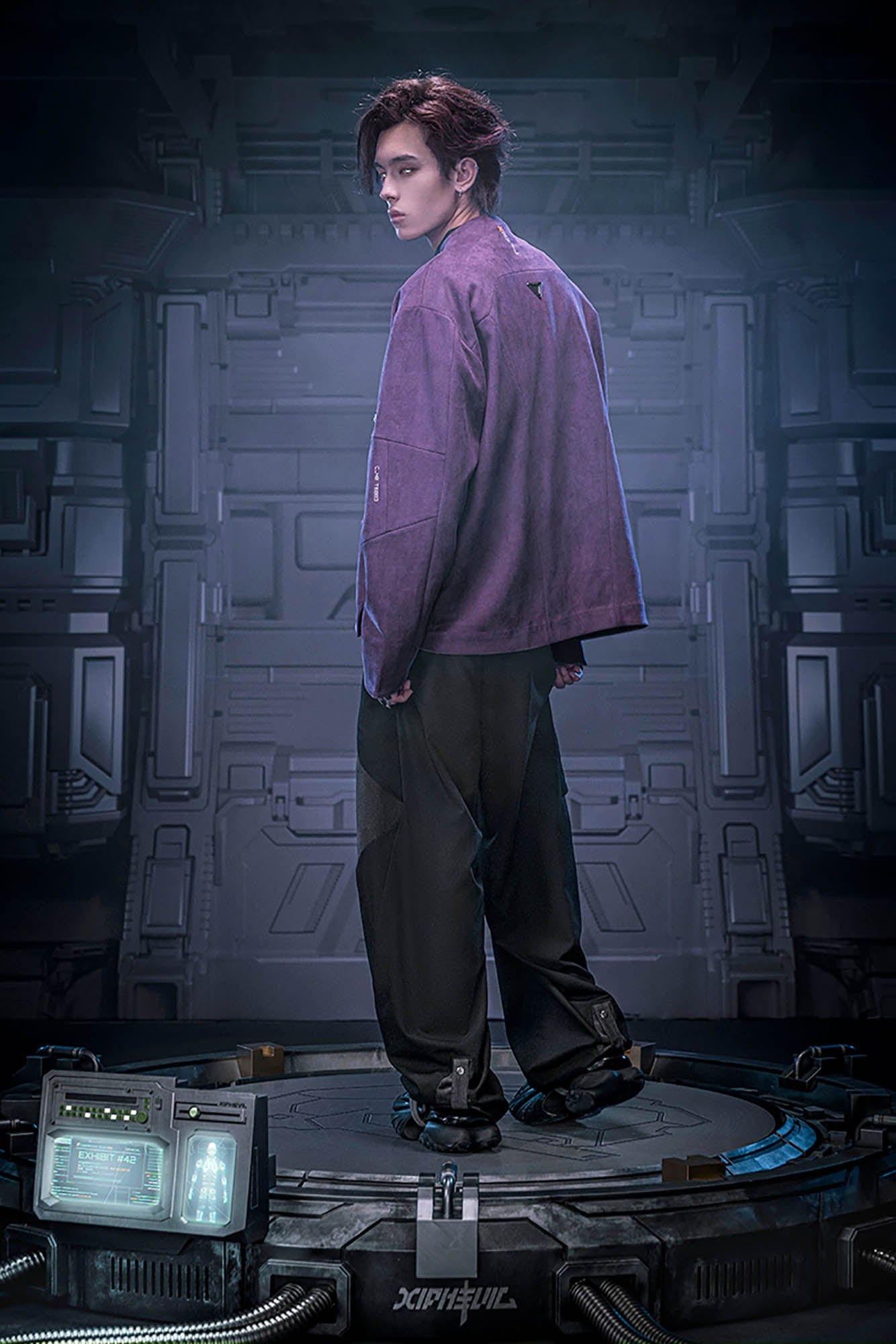 Techwear Utity Pantalones de carga de pierna ancha