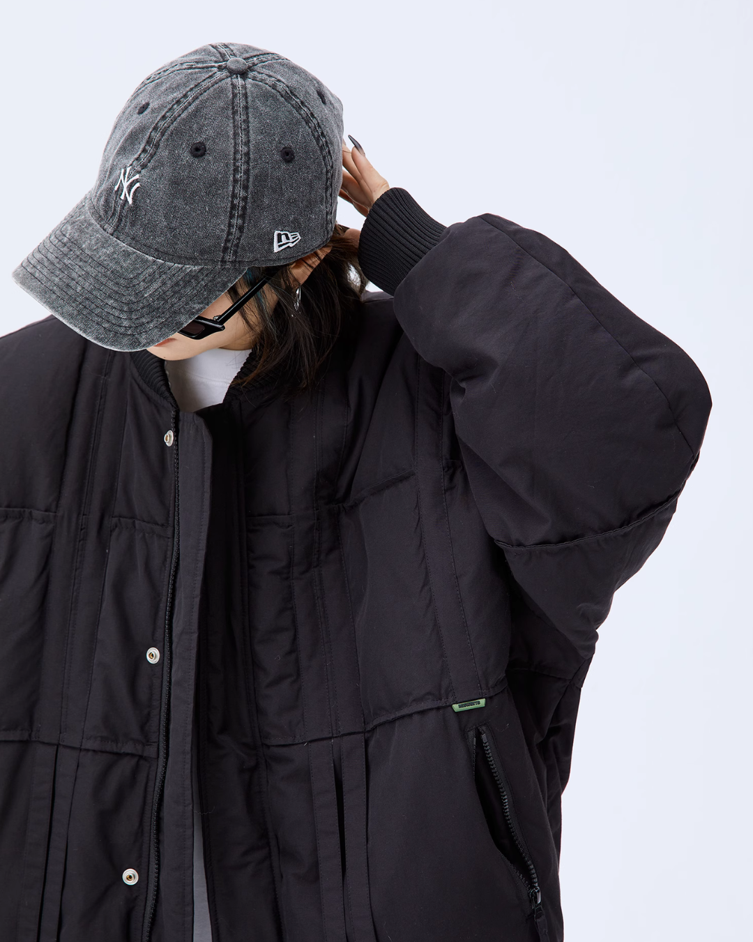 Cloud Oversized Bomber Jacket